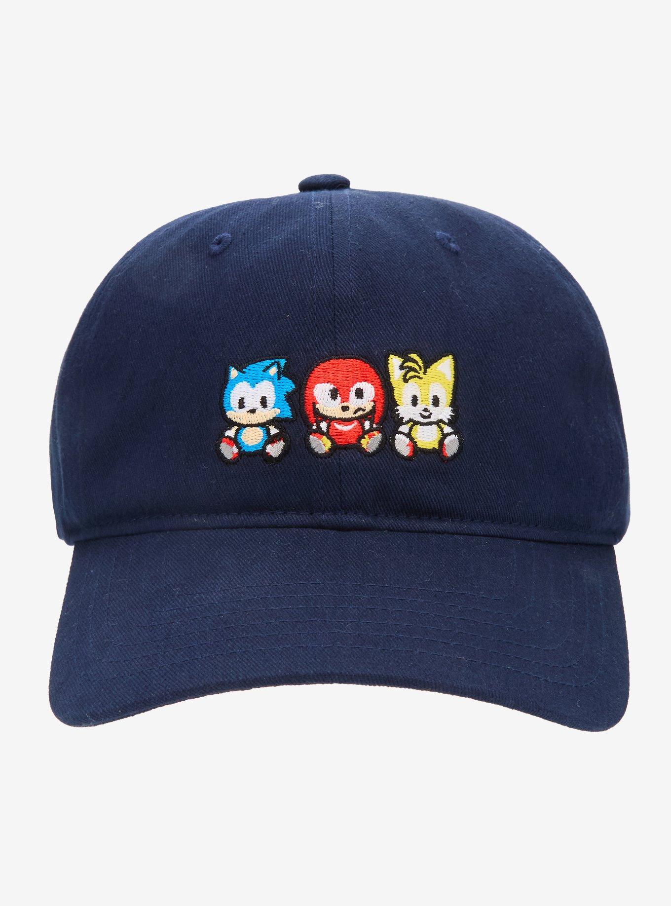 Sonic the Hedgehog 8-Bit Ball Cap — BoxLunch Exclusive, , hi-res