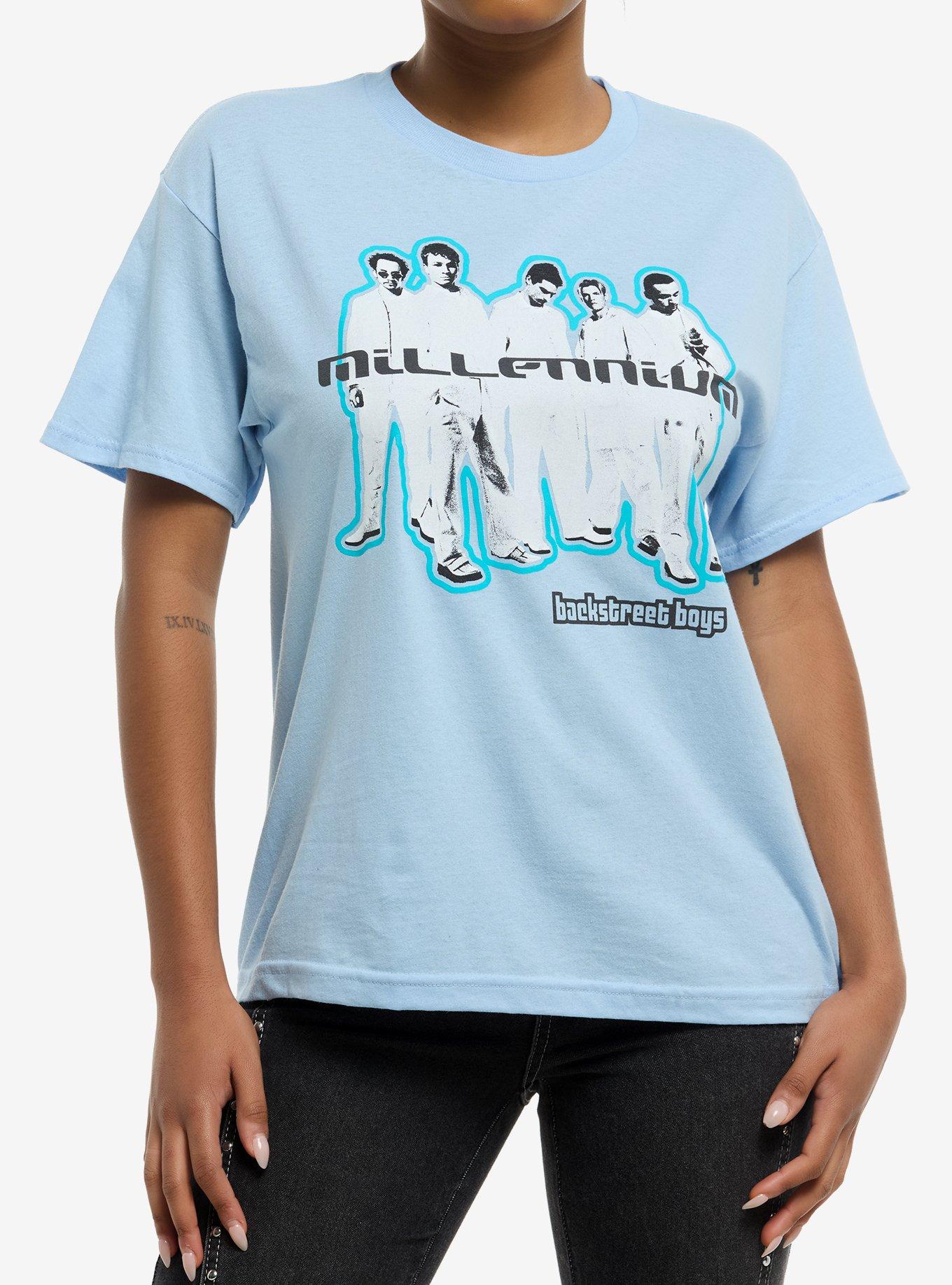 Backstreet Boys Millennium Tracklist Crop T-Shirt, , hi-res