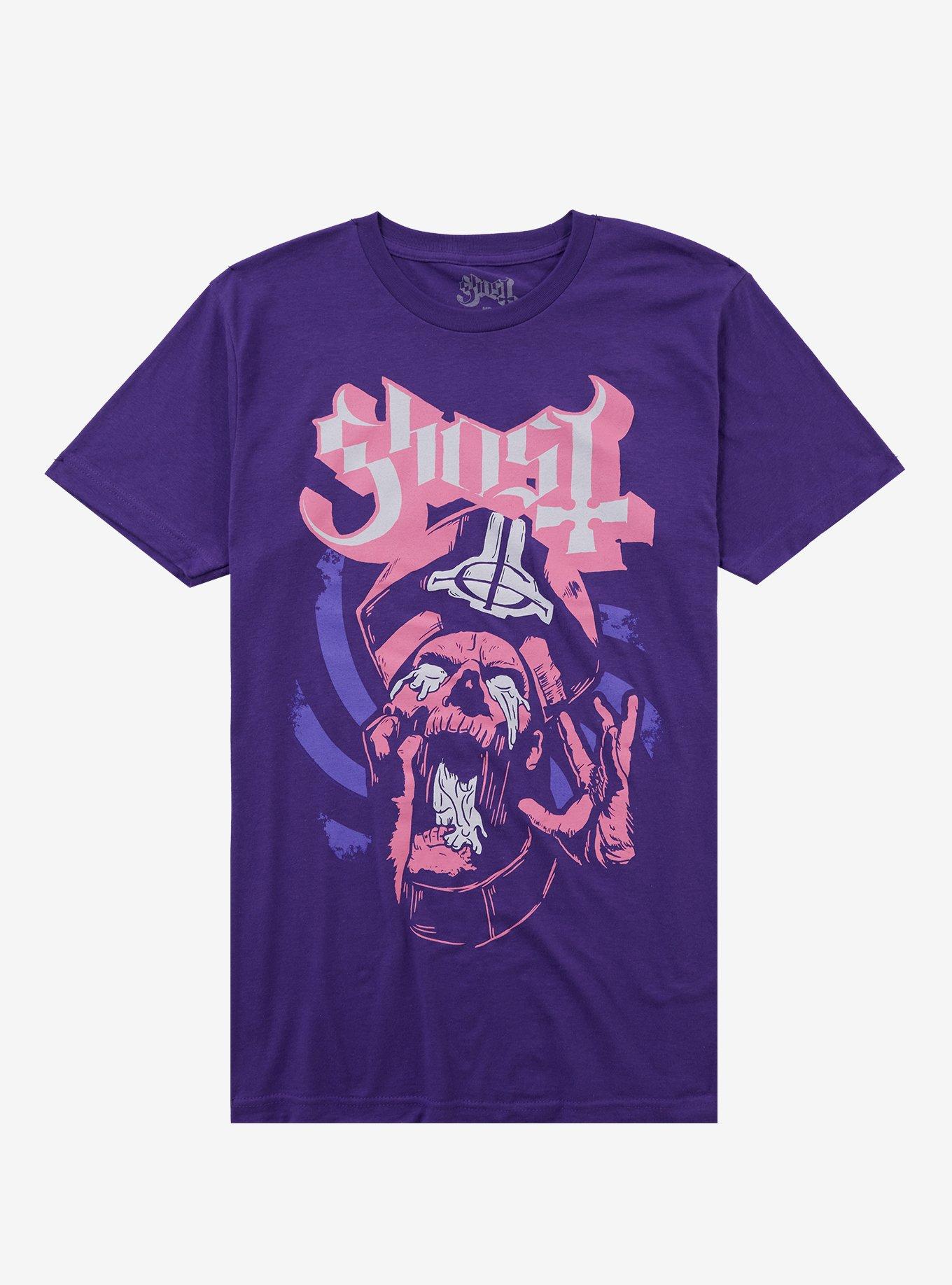 Ghost Screaming Papa Emeritus T-Shirt, , hi-res