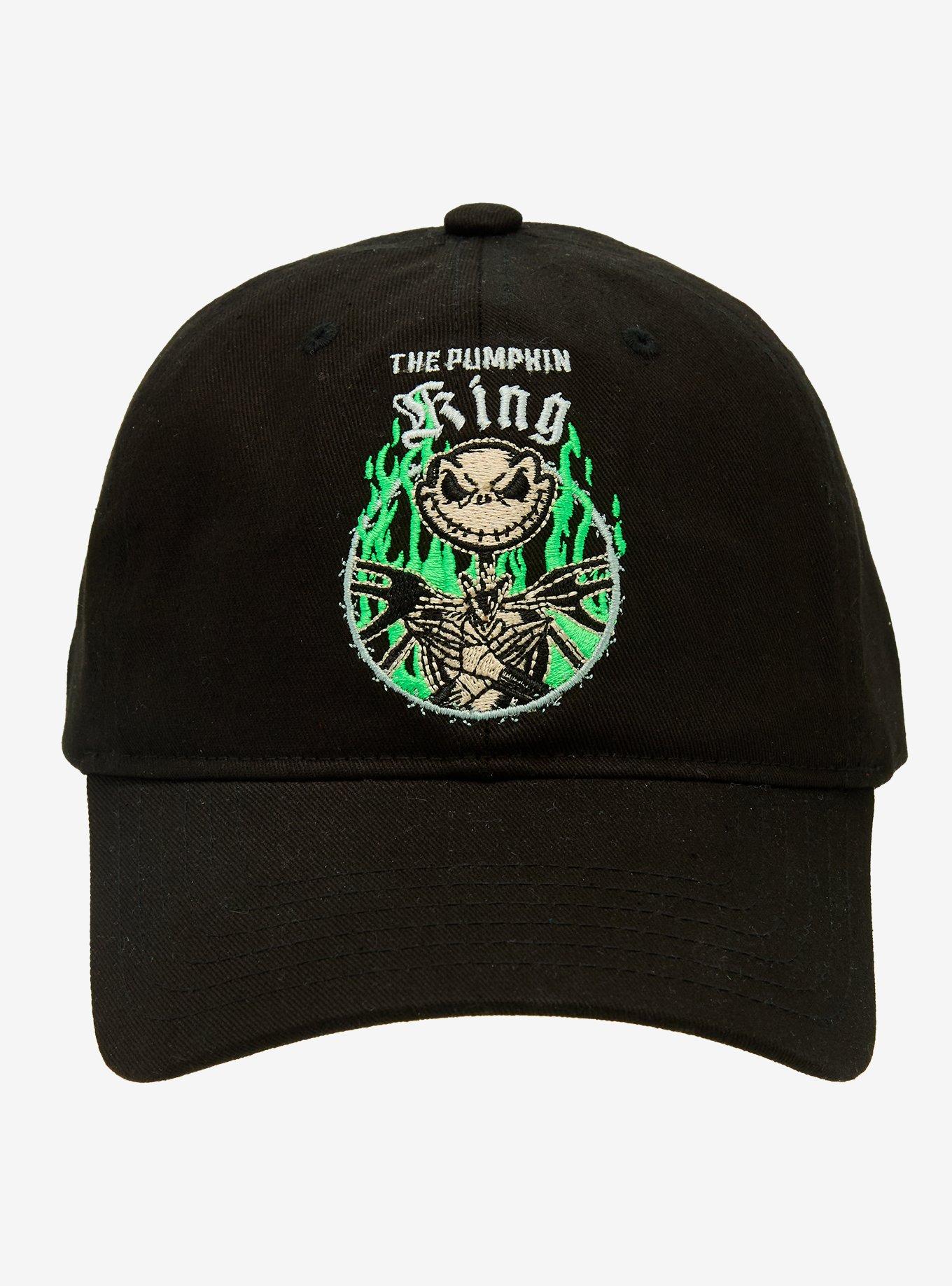 Disney The Nightmare Before Christmas Jack Pumpkin King Ball Cap — BoxLunch Exclusive, , hi-res