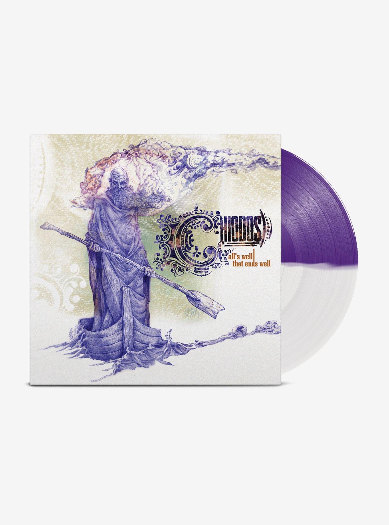 Chiodos All's Well That Ends Well (Purple & White Split) Vinyl LP Hot Topic Exclusive, , hi-res