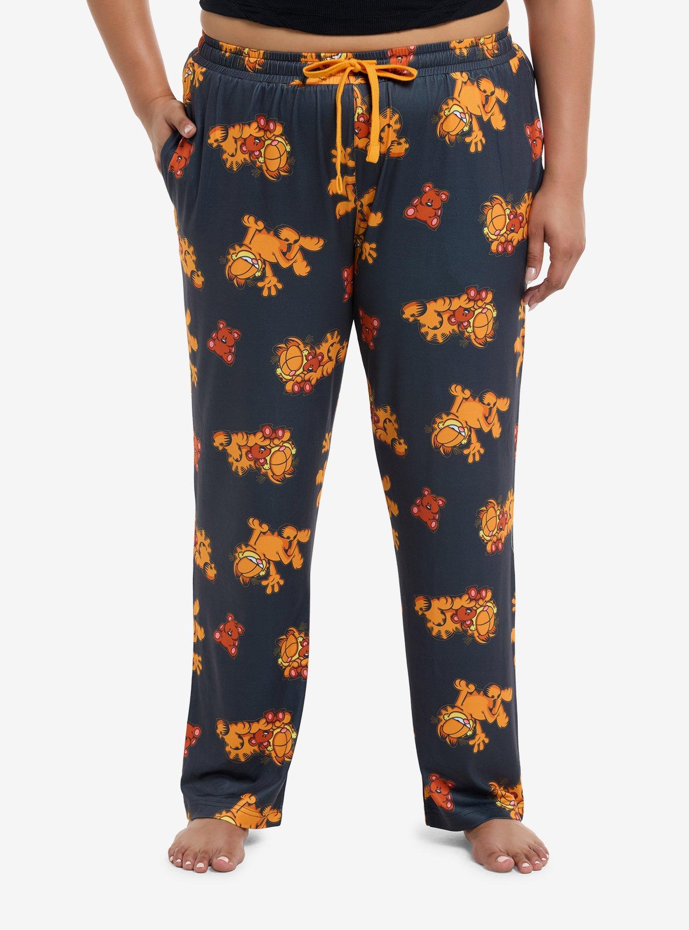 Garfield & Pooky Pajama Pants Plus Size, , hi-res