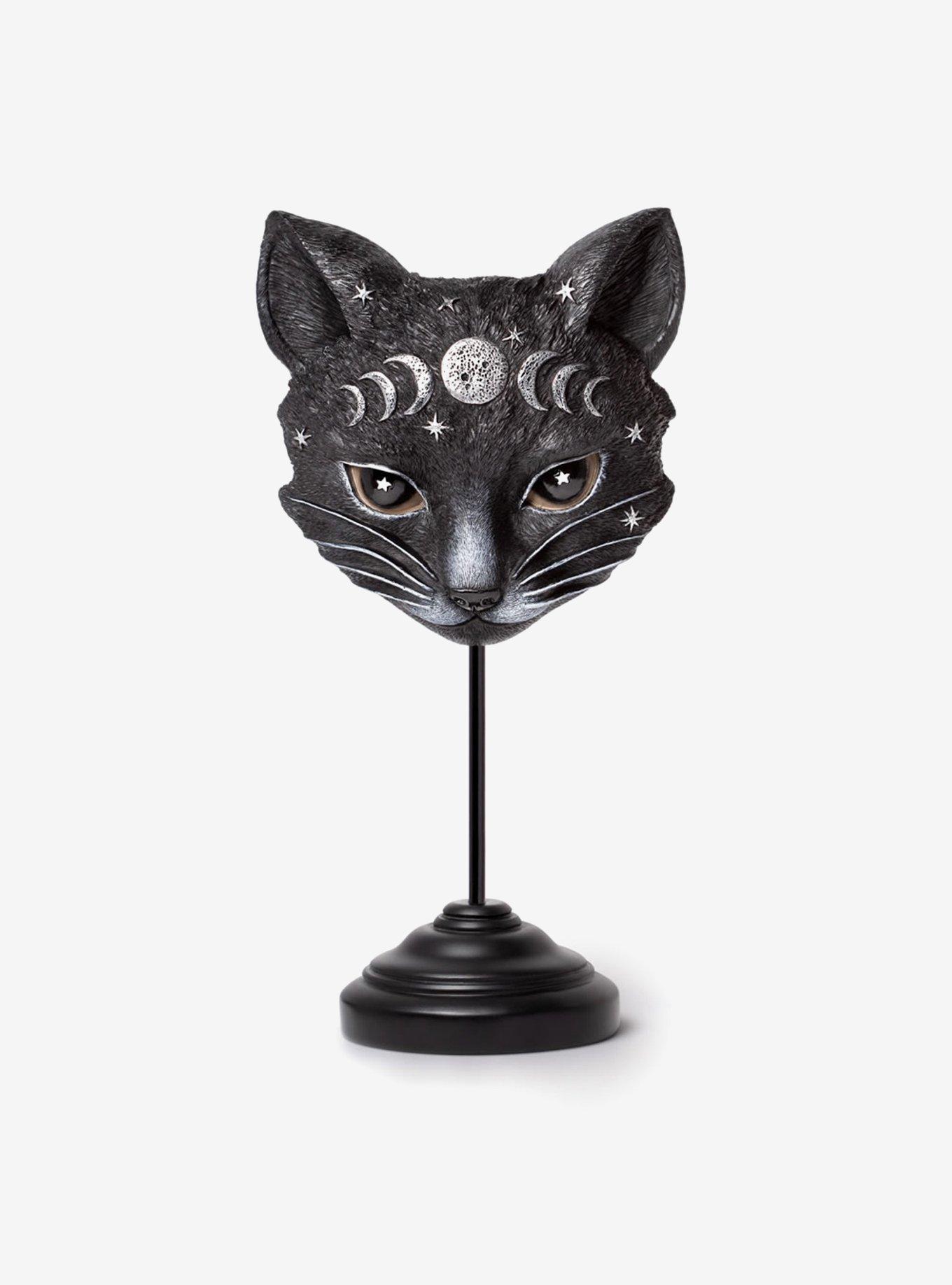 Mystic Moon Cat Masque Table Ornament, , hi-res