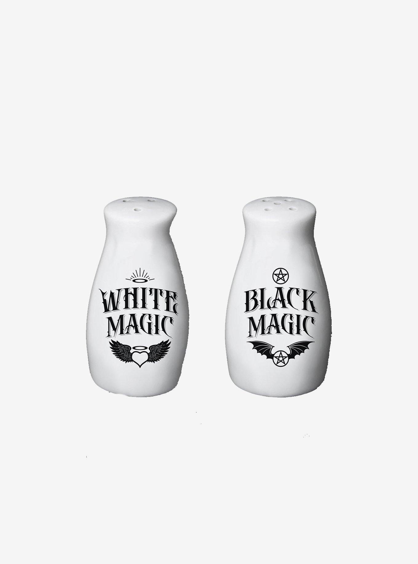 Alchemy of England White Magic & Black Magic Salt & Pepper Shaker Set, , hi-res