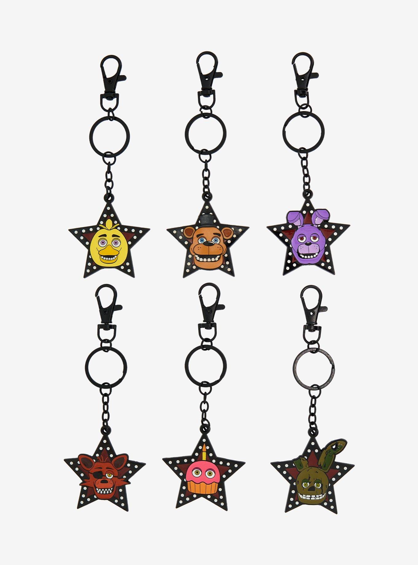 Five Nights at Freddy's Blind Box Glow-in-the-Dark Keychain, , hi-res