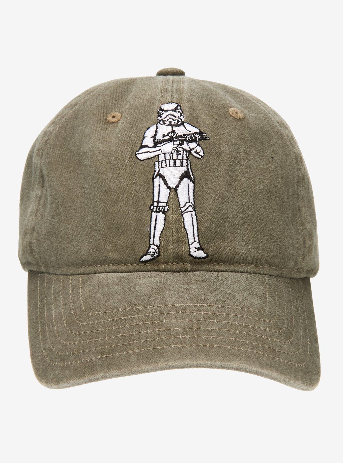 Star Wars Stormtrooper Embroidered Ball Cap - BoxLunch Exclusive, , hi-res