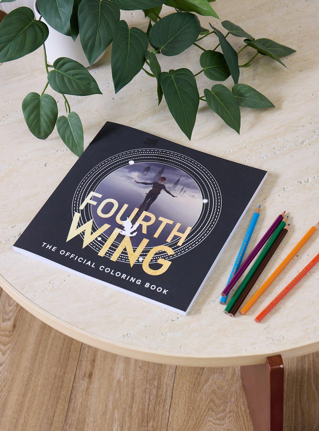 Fourth Wing Official Coloring Book, , hi-res