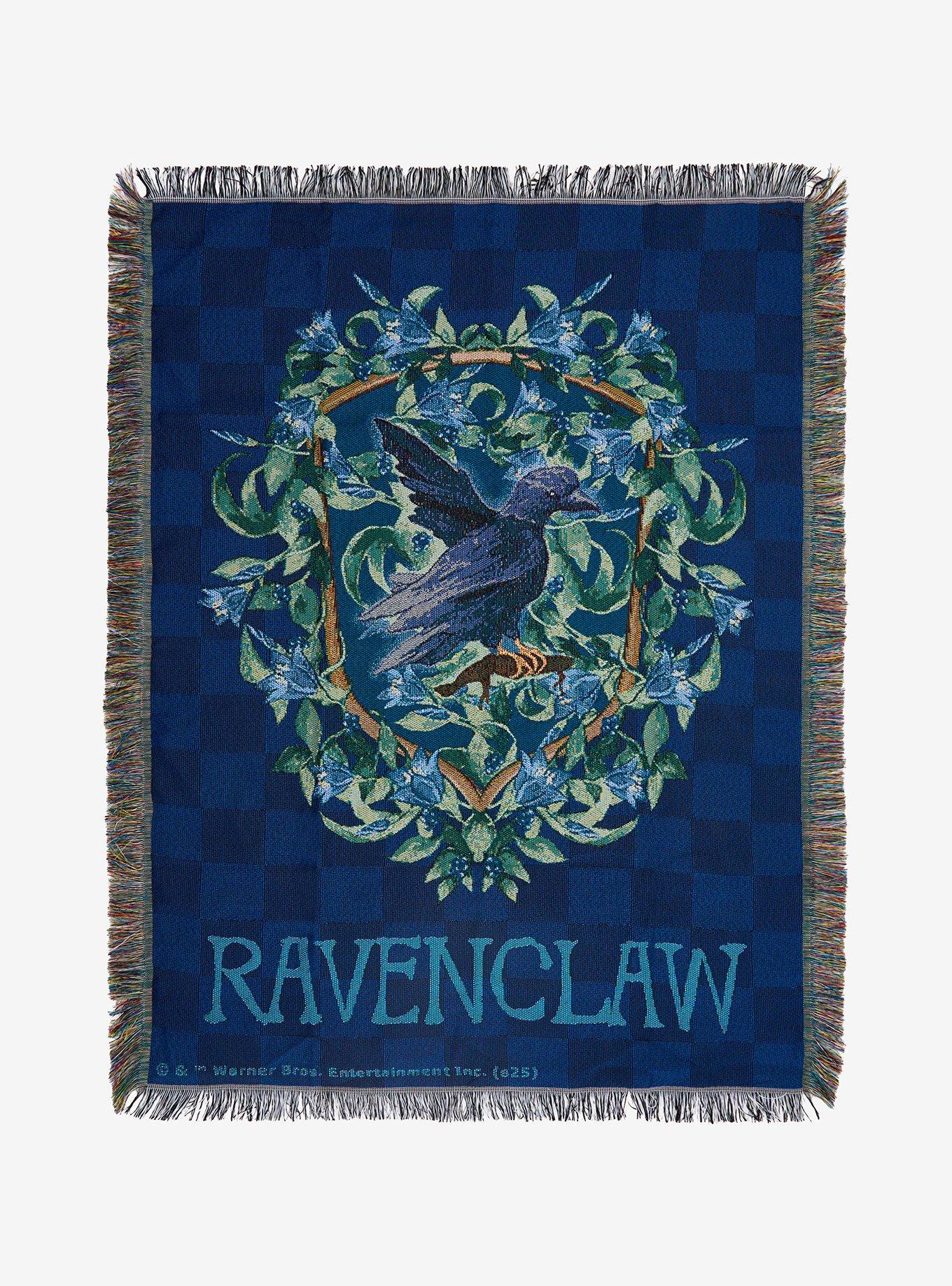 Harry Potter Ravenclaw Floral Tapestry Throw — BoxLunch Exclusive