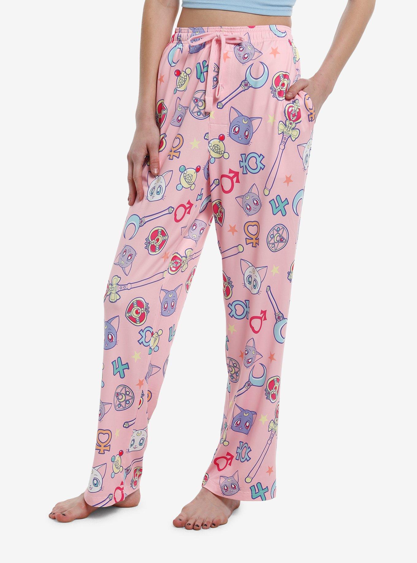 Pretty Guardian Sailor Moon Icons Pajama Pants, , hi-res