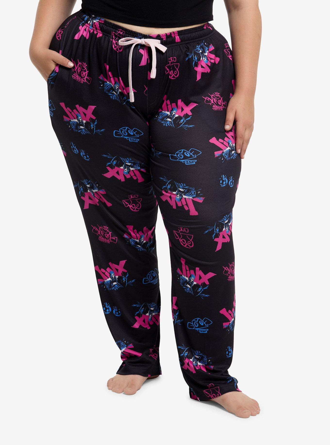 Arcane Jinx Pajama Pants Plus Size, , hi-res