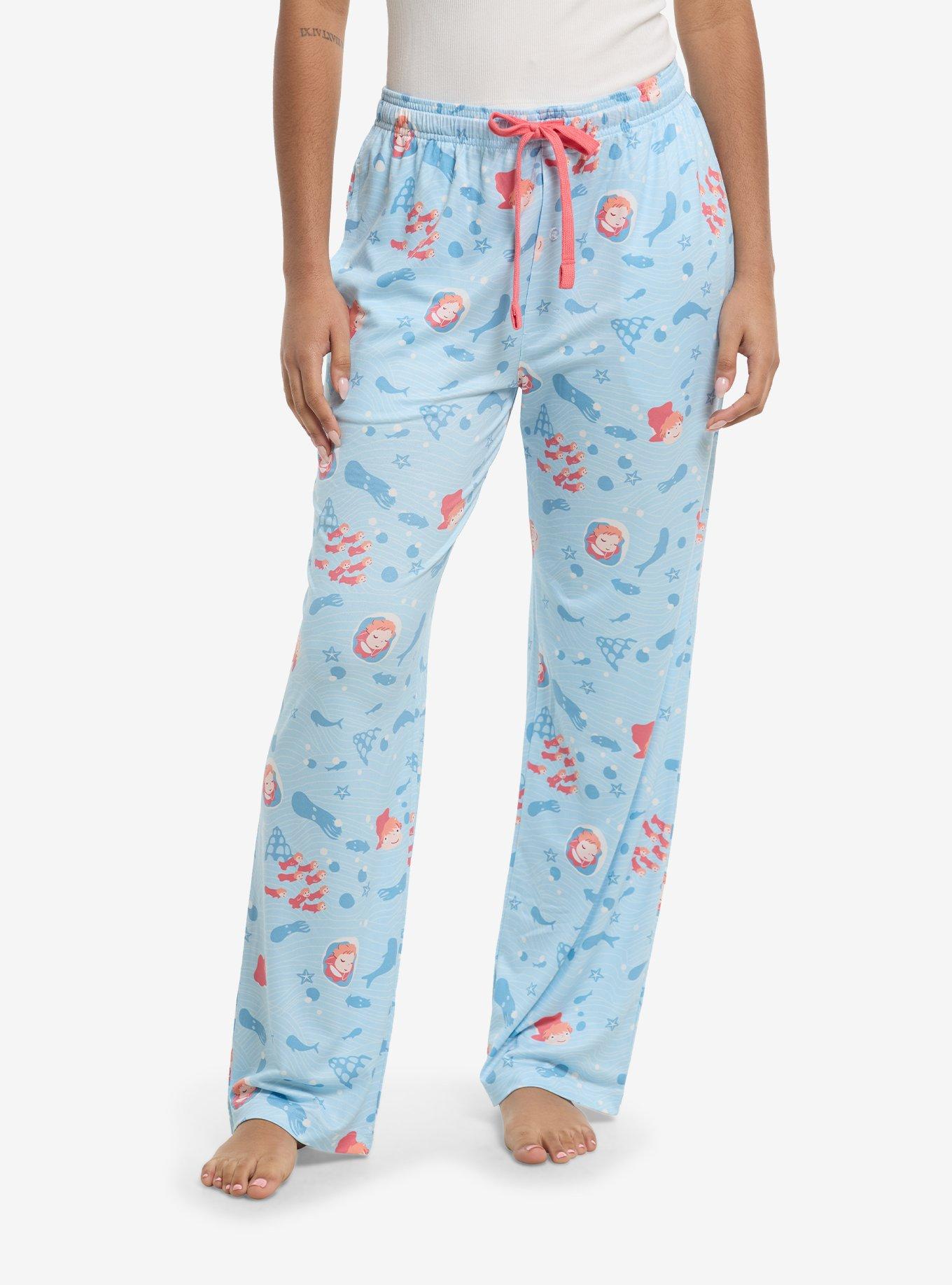 Studio Ghibli® Ponyo Ocean Creatures Pajama Pants, , hi-res