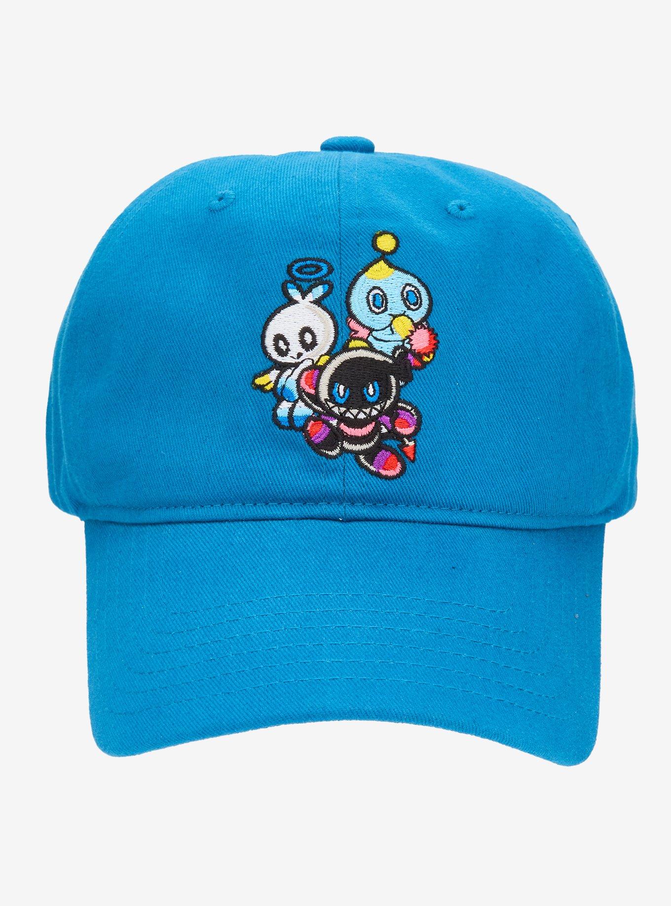 Sonic The Hedgehog Chao Group Embroidered Ball Cap - BoxLunch Exclusive, , hi-res