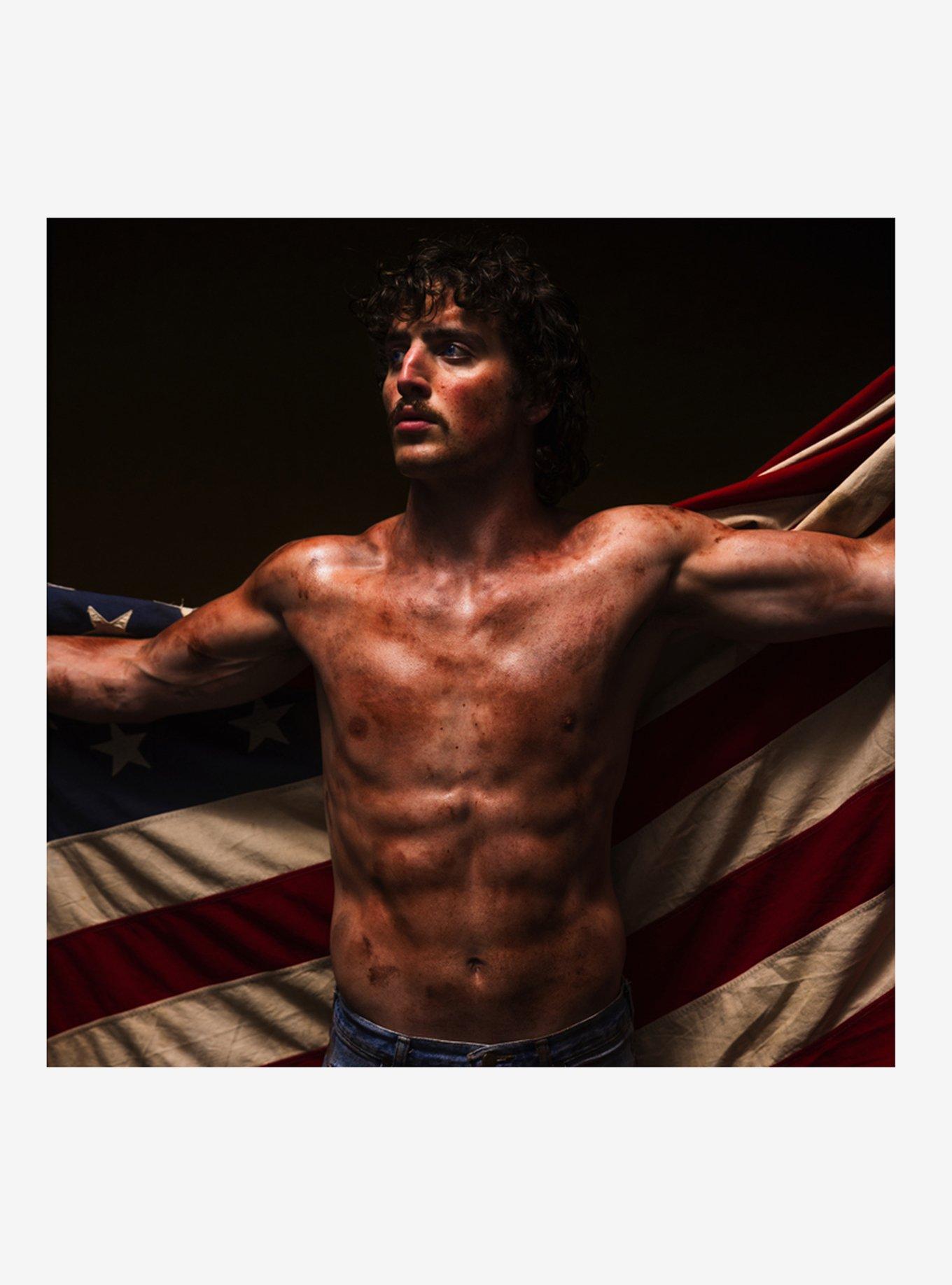 Benson Boone American Heart (Red White & Blue Marble) Vinyl LP, , hi-res