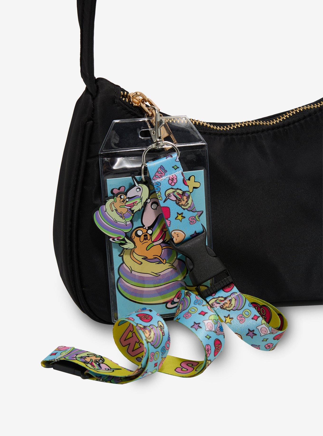Adventure Time Jake & Lady Rainicorn Allover Print Lanyrd - BoxLunch Exclusive, , hi-res