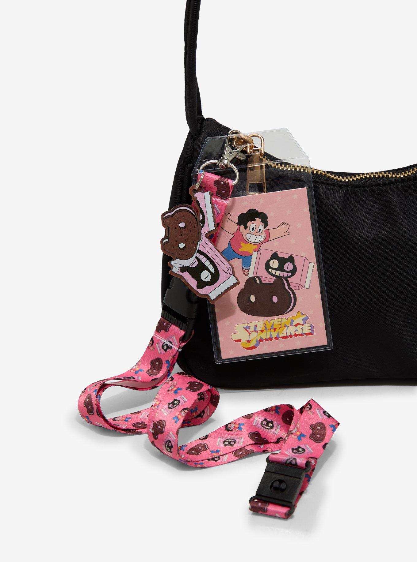Steven Universe Cookie Cat Allover Print Lanyard - BoxLunch Exclusive