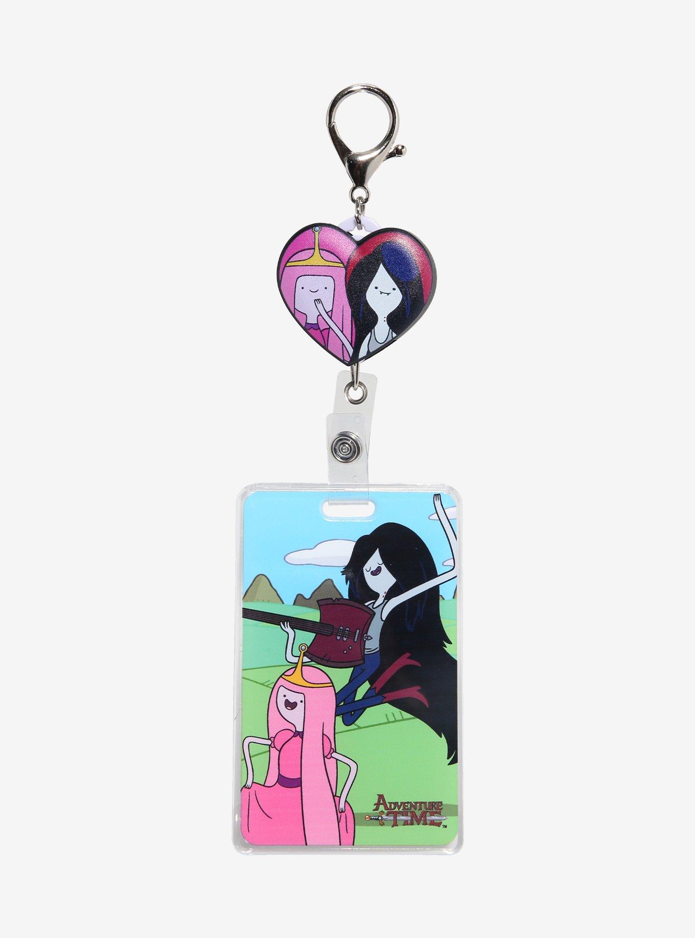 Adventure Time Marceline & Princess Bubblegum Retractable Lanyard - BoxLunch Exclusive, , hi-res