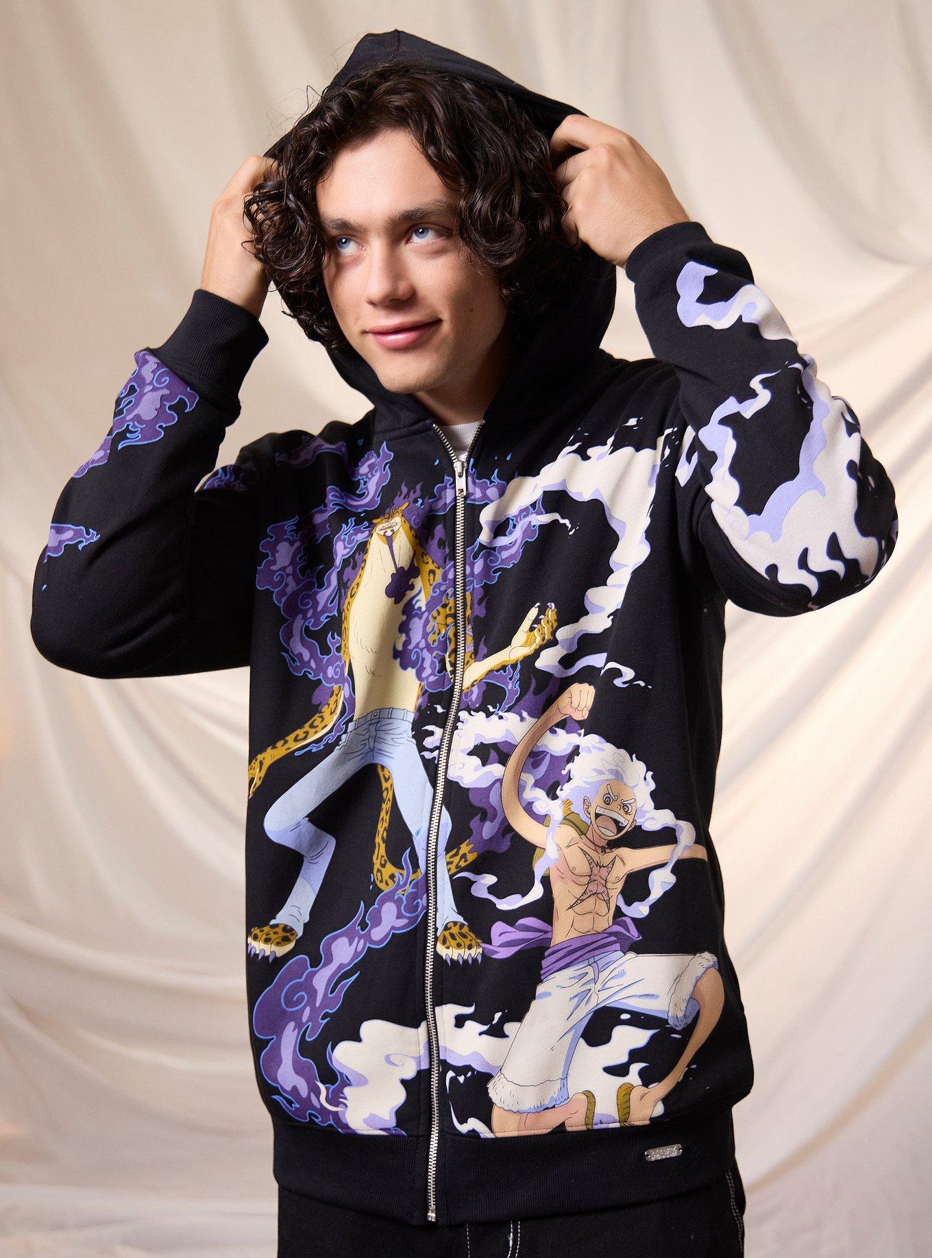 One Piece Luffy Vs. Lucci Hoodie, , hi-res