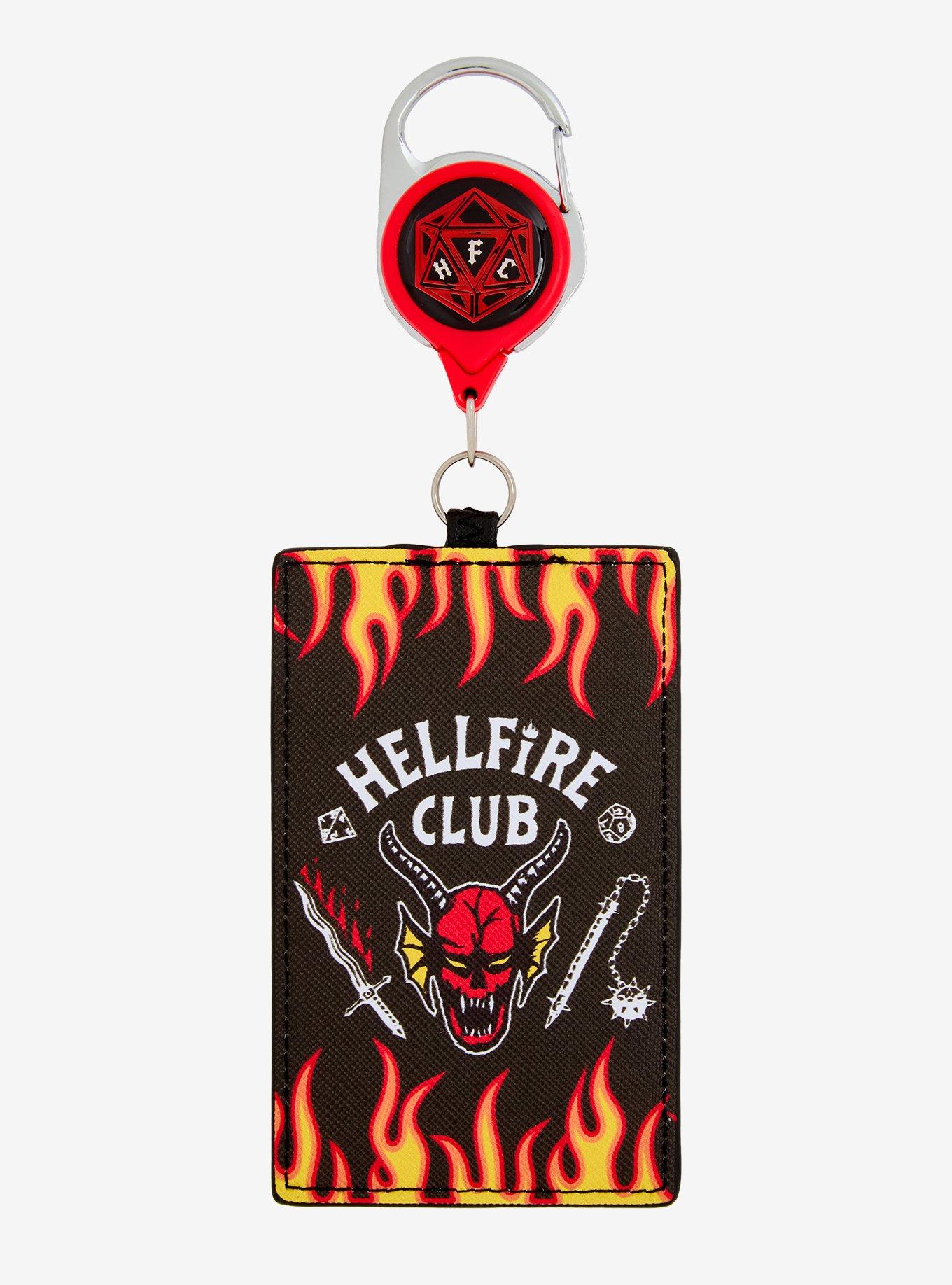 Stranger Things Hellfire Club Retractable Lanyard - BoxLunch Exclusive, , hi-res