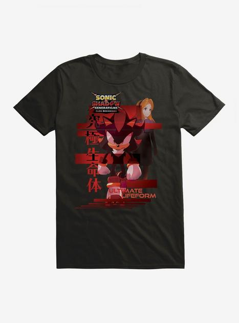 Sonic X Shadow Generations: Dark Beginnings Ultimate Lifeform T-Shirt ...