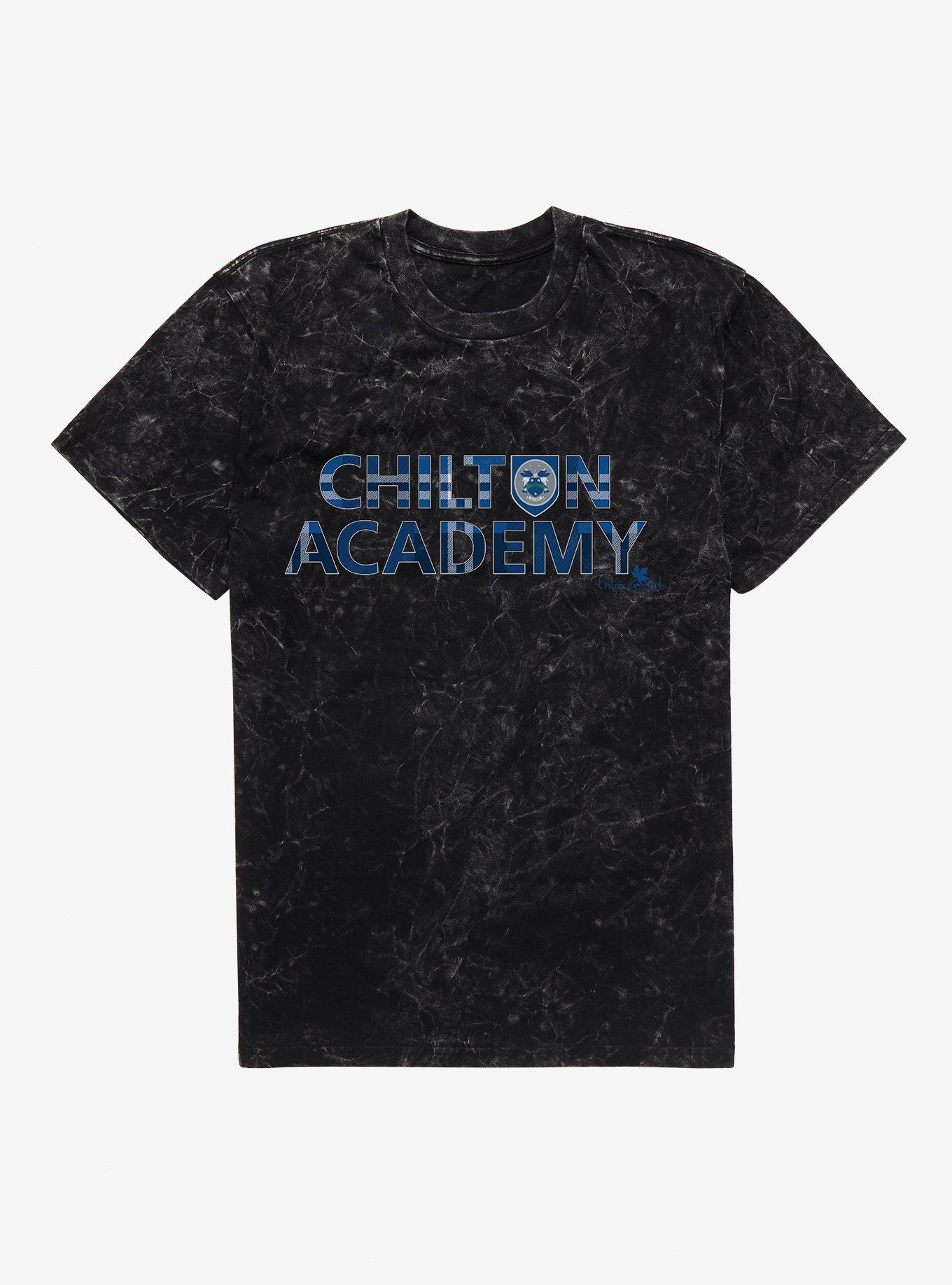 Gilmore Girls Chilton Academy Mineral Wash T-Shirt, BLACK MINERAL WASH, hi-res