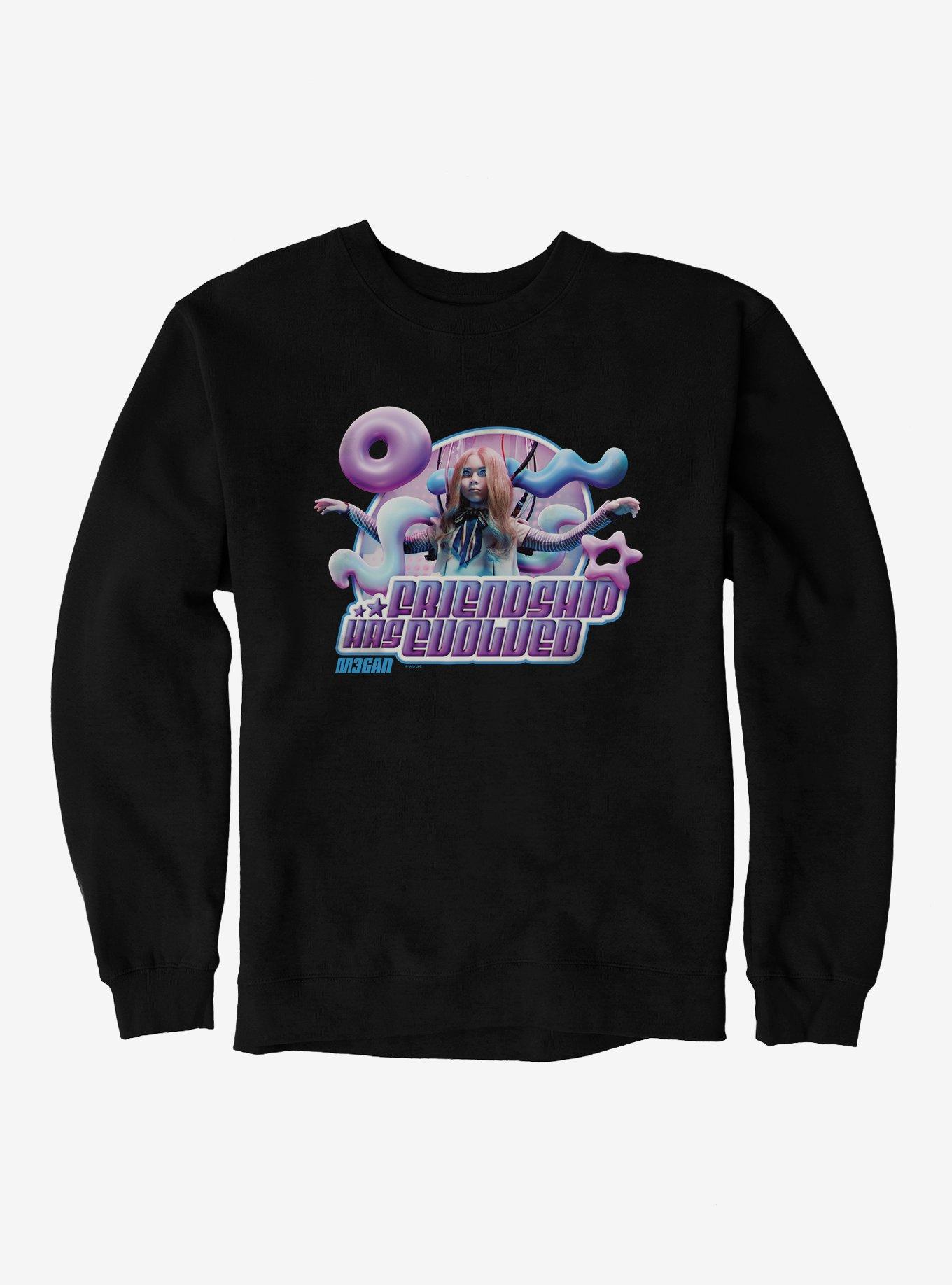 M3GAN Friendship Has Evolved Sweatshirt, , hi-res