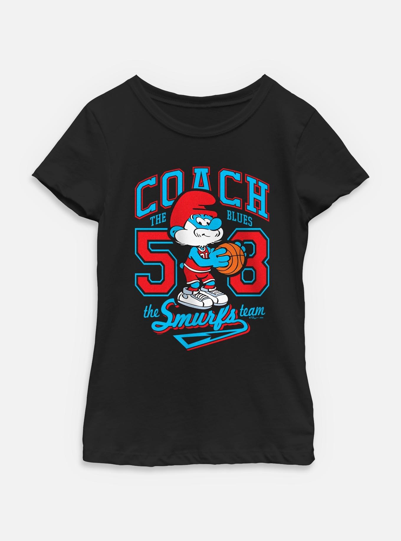 The Smurfs Coach The Smurfs Team Youth Girls TShirt