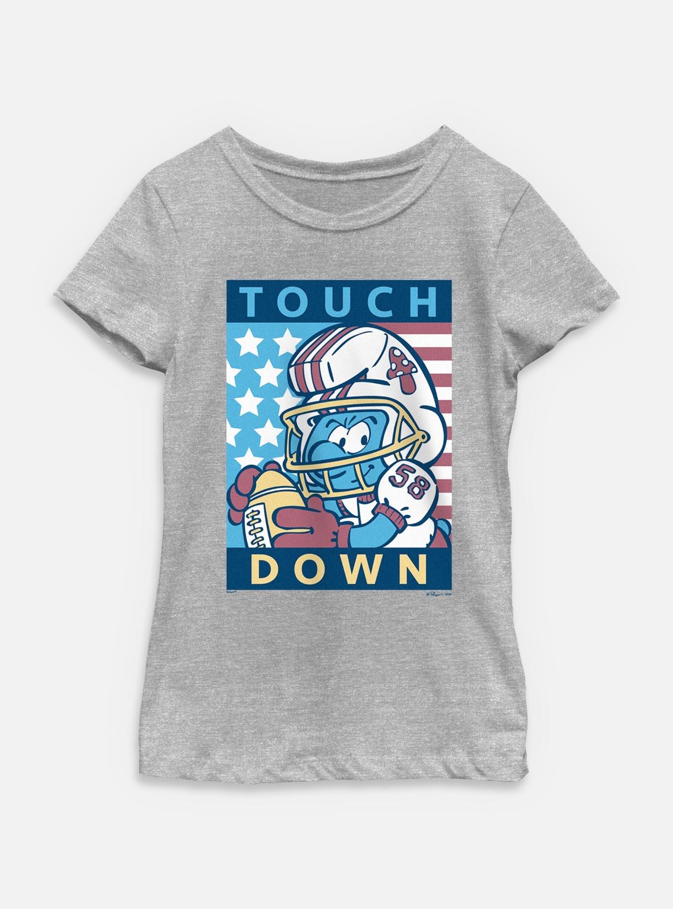 The Smurfs Smurf Touch Down Youth Girls T-Shirt, , hi-res