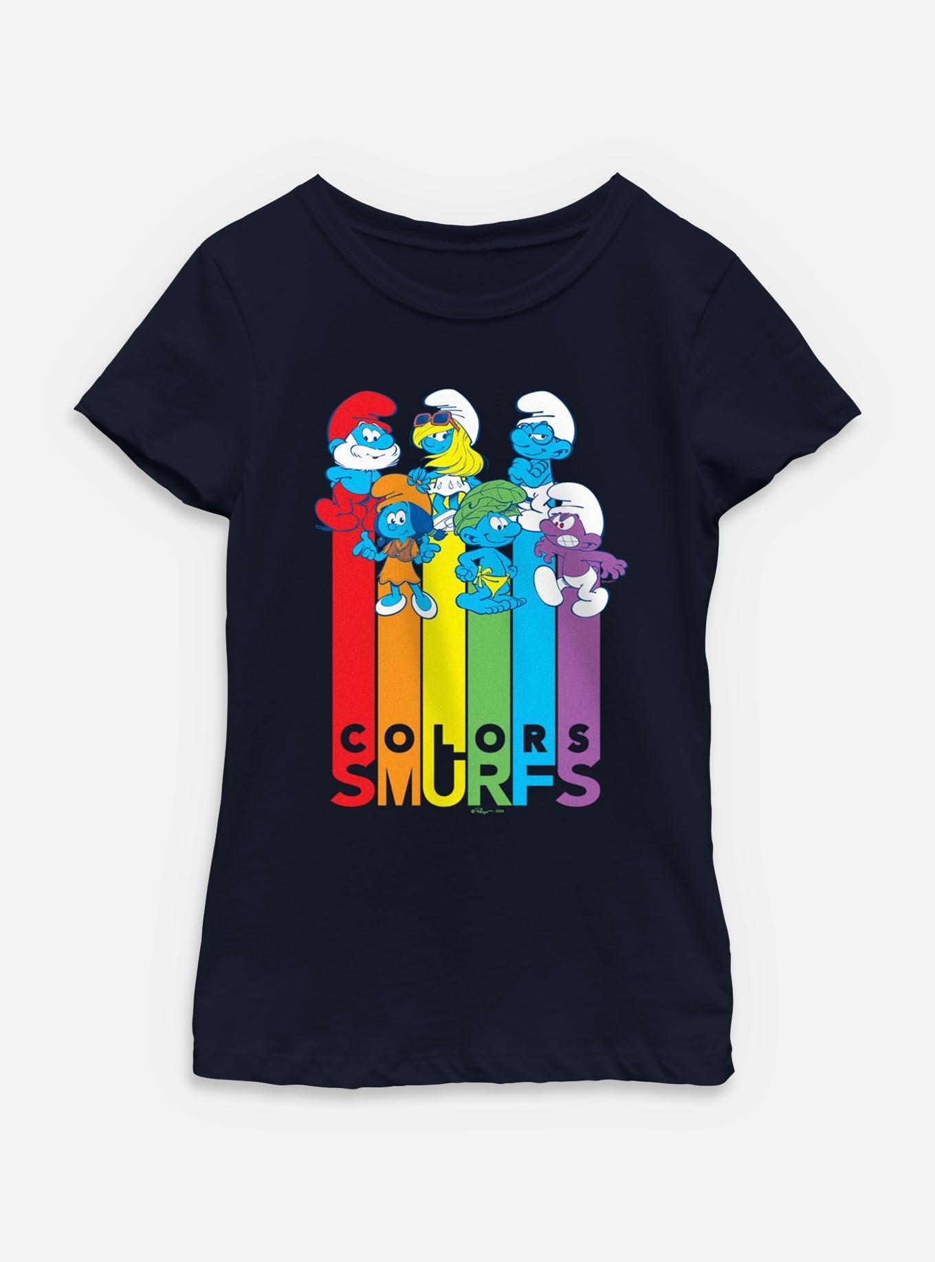 The Smurfs Colors Smurfs Youth Girls T-Shirt, , hi-res