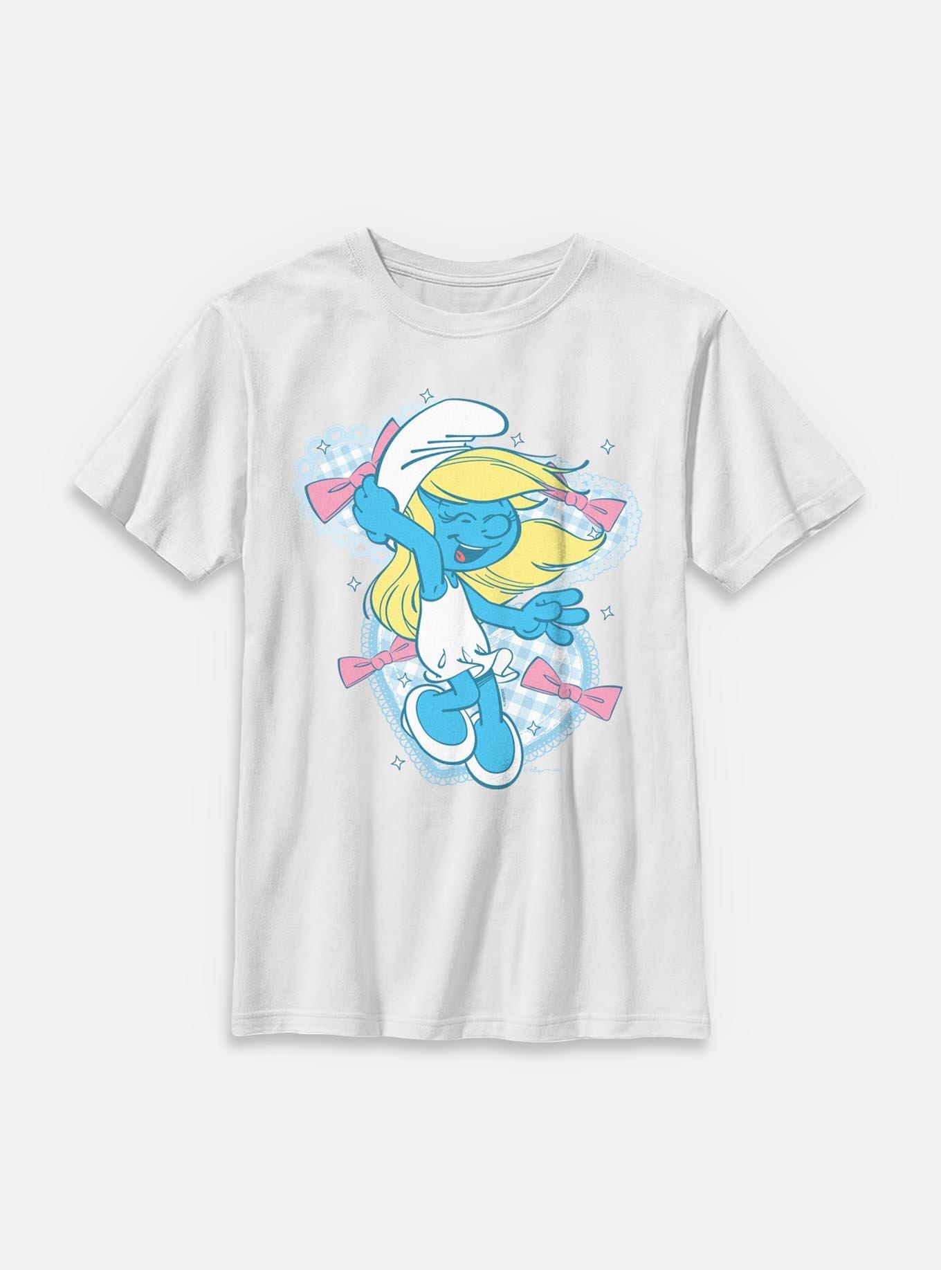The Smurfs Coquette Smurfette Youth T-Shirt, , hi-res