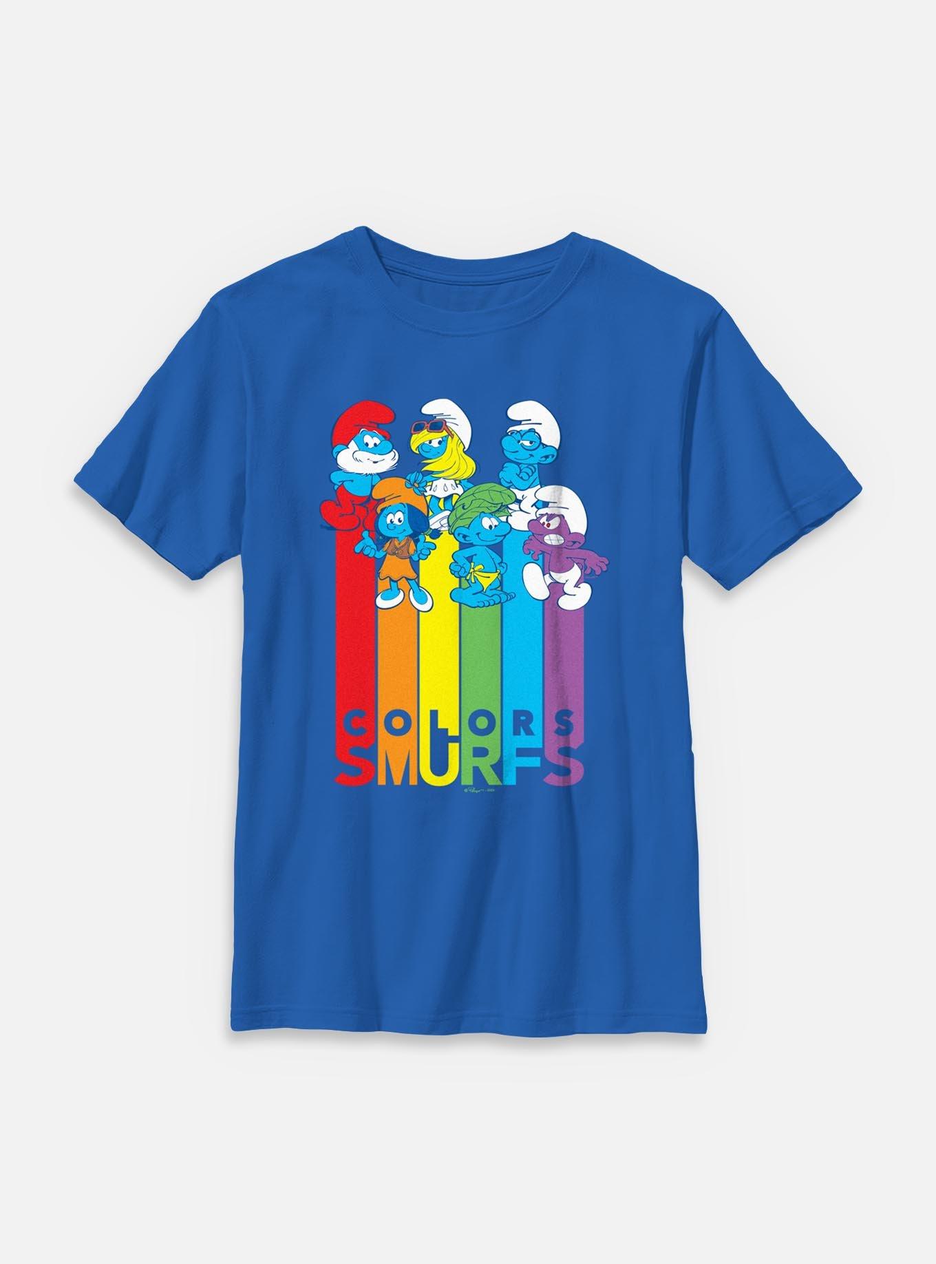 The Smurfs Colors Smurfs Youth TShirt
