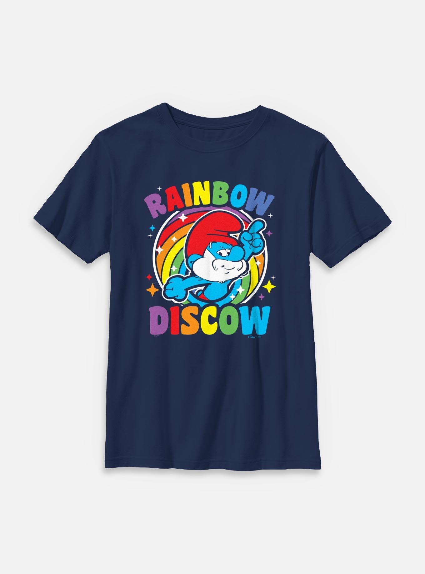 The Smurfs Rainbow Discow Youth T-Shirt, , hi-res