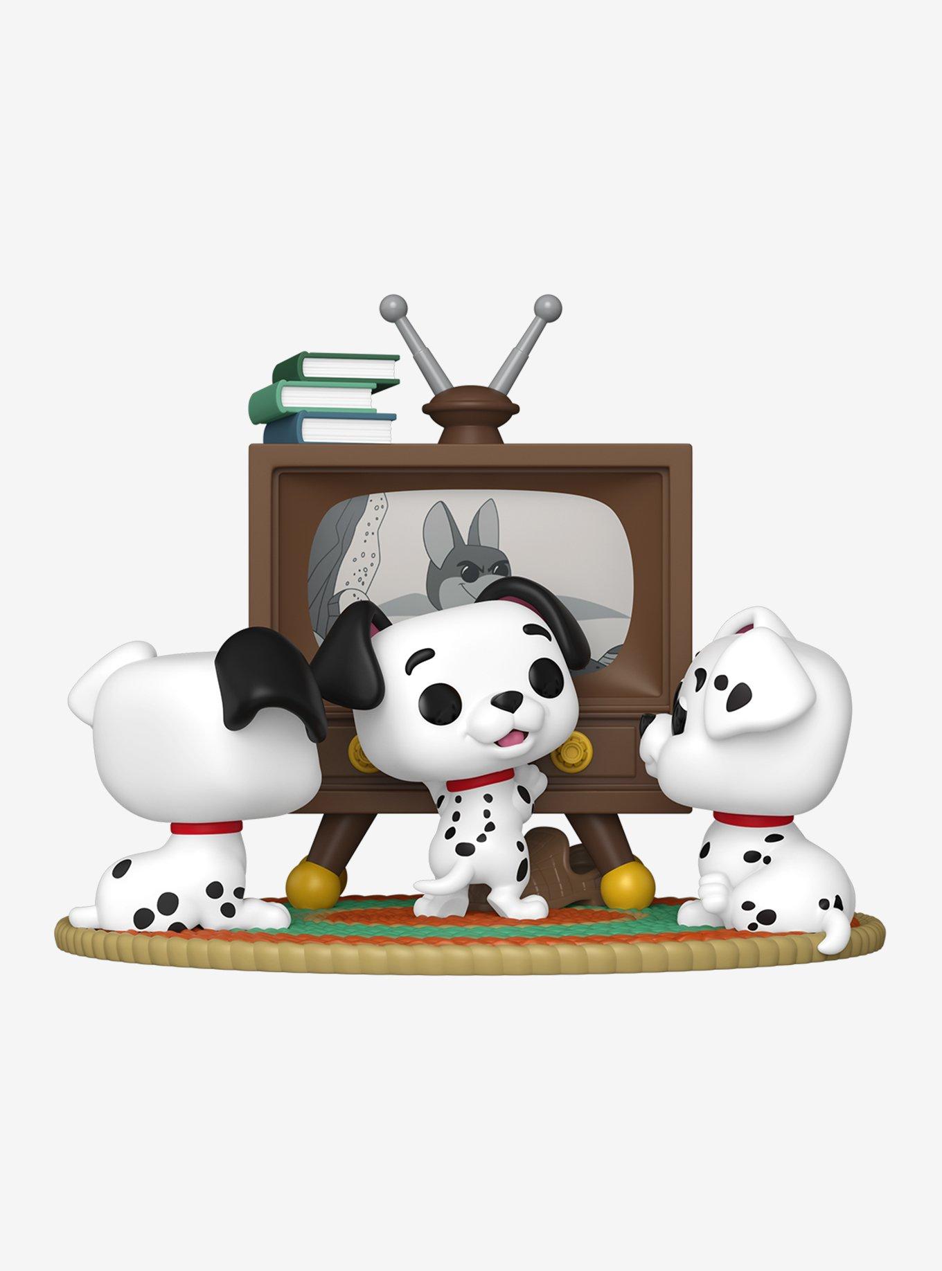 Funko Pop! Moment Disney 101 Dalmatians Rolly, Patch, & Lucky With TV Vinyl Figure, , hi-res