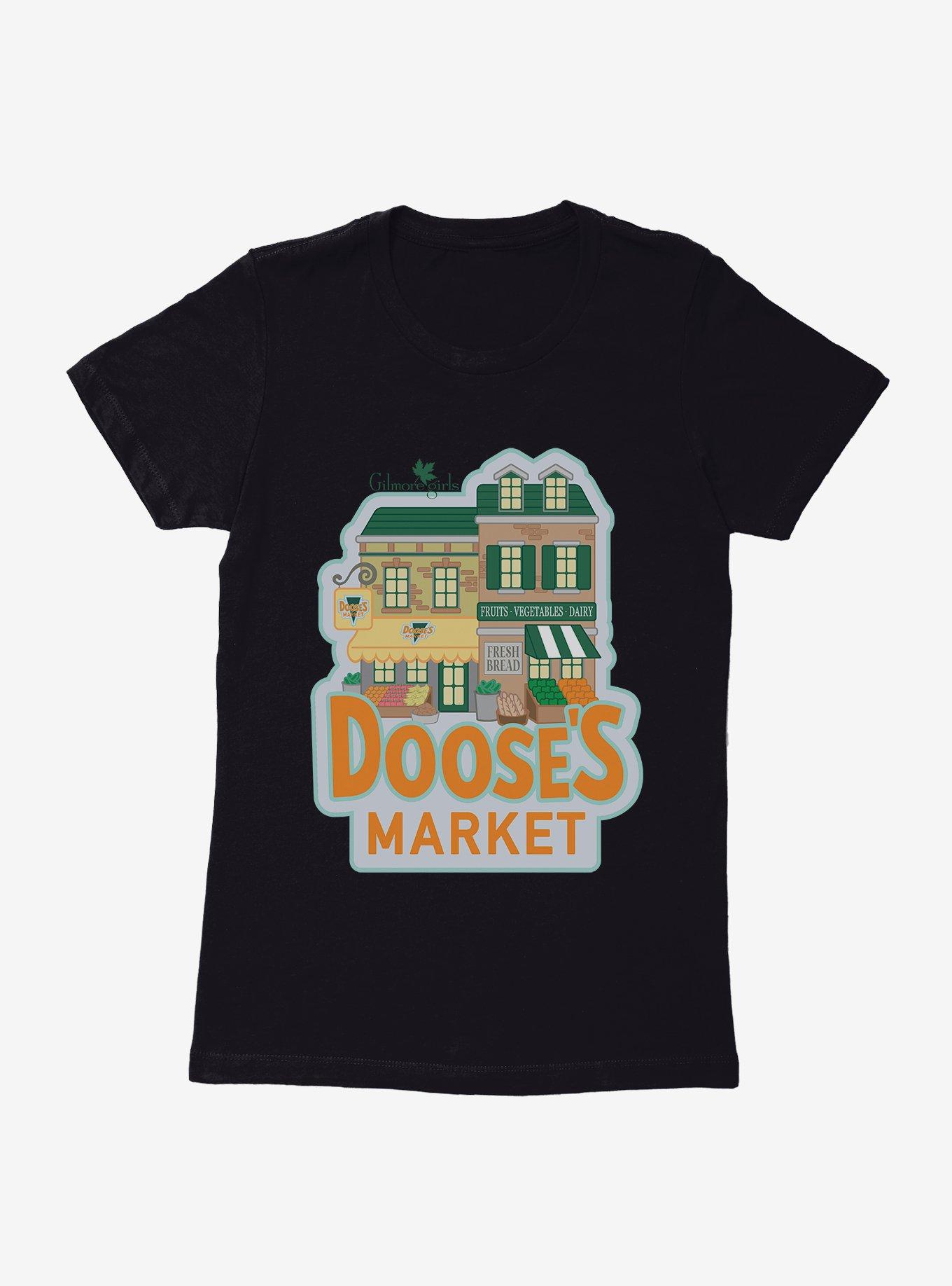 Gilmore Girls Doose's Market Womens T-Shirt, BLACK, hi-res