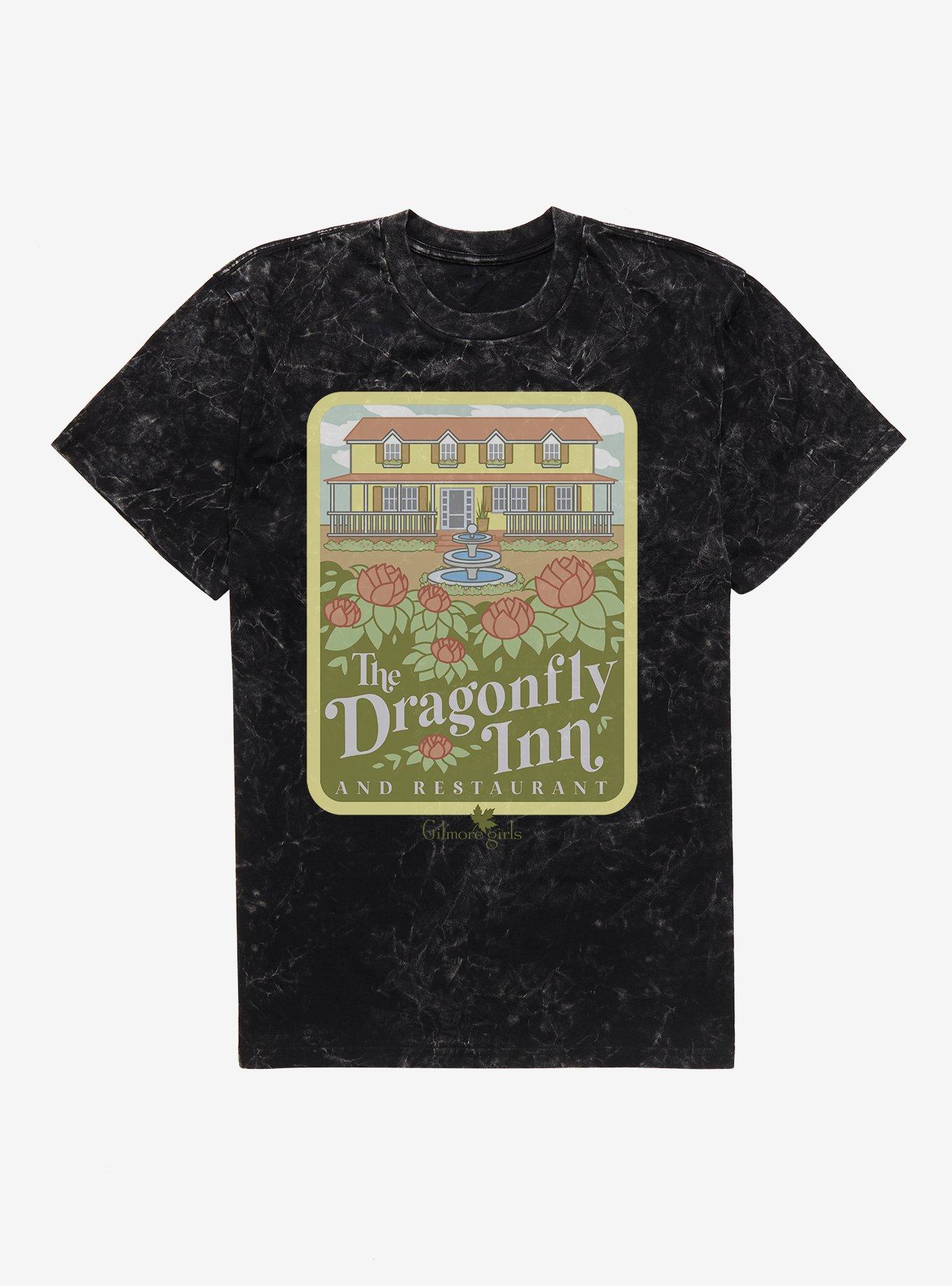 Gilmore Girls The Dragonfly Inn And Restaurant Mineral Wash T-Shirt, , hi-res