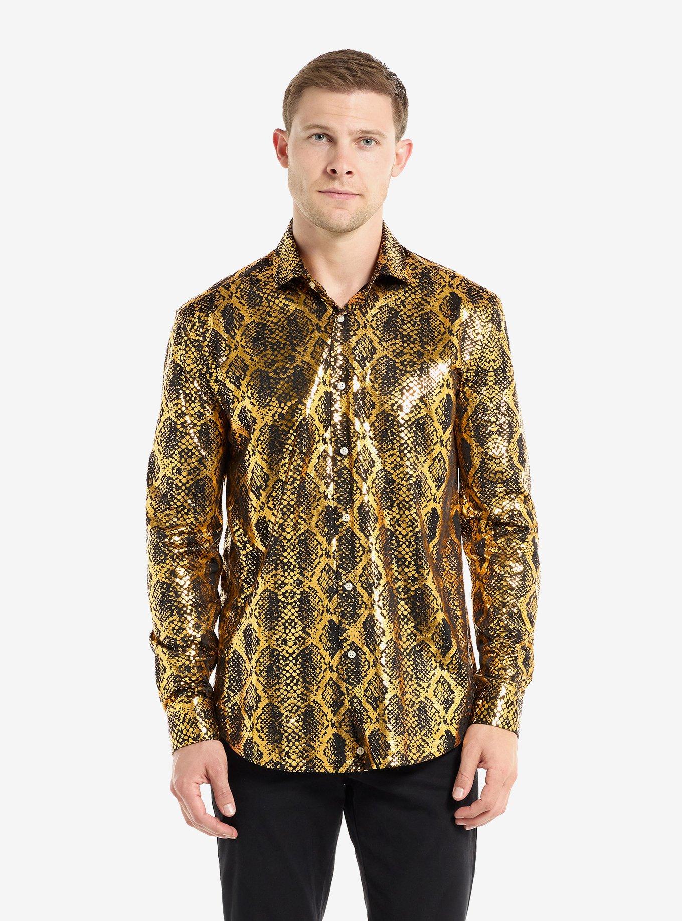 Shiny Snake Long Sleeve Shirt, , hi-res