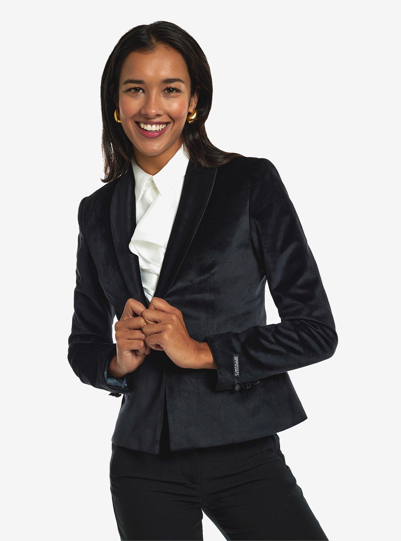 Women's Dinner Jacket Black, , hi-res