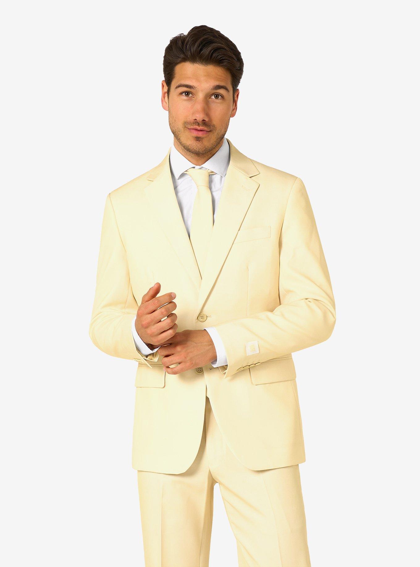 Pastellow Suit, BEIGE, hi-res
