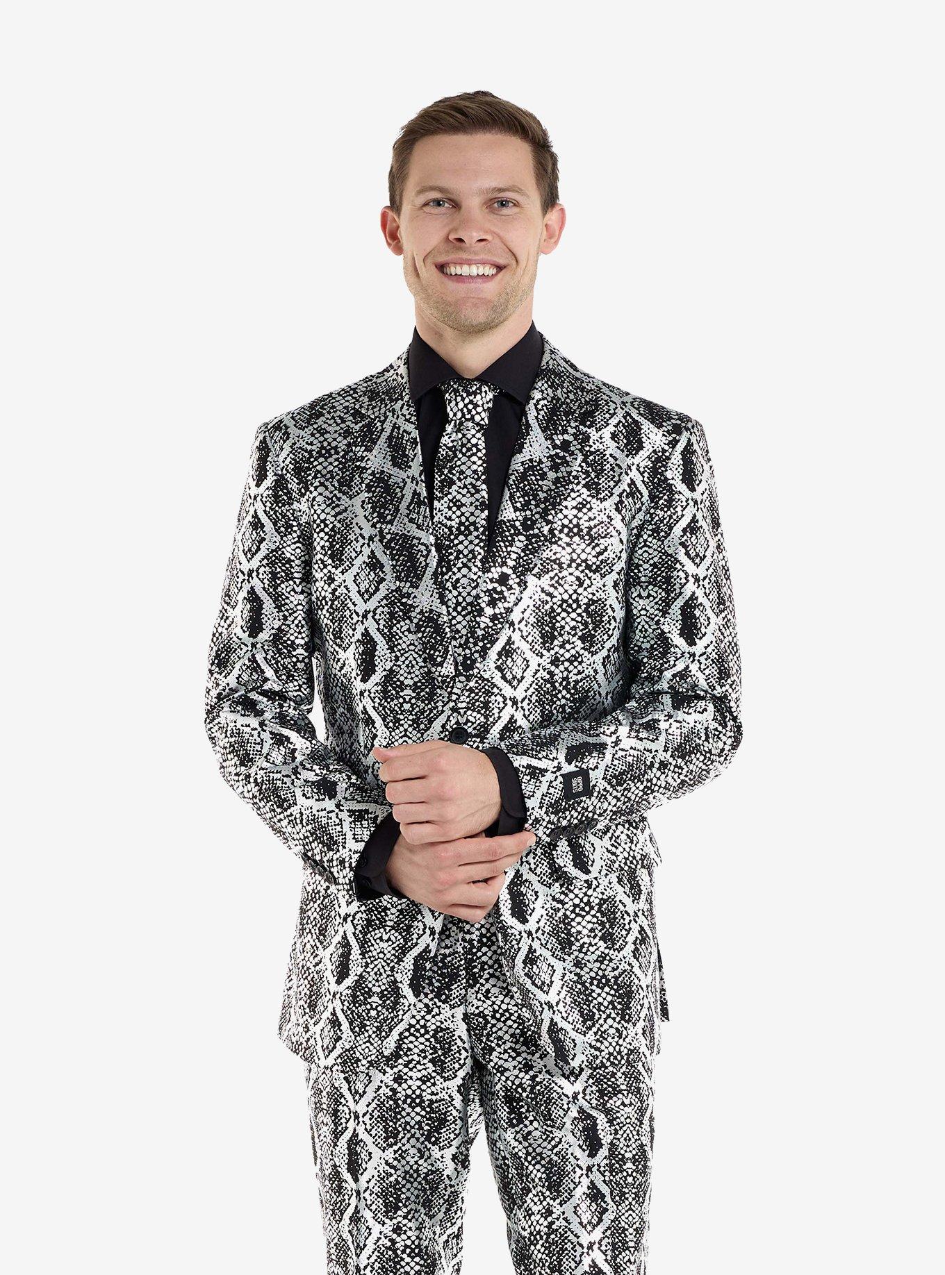 Silver Snake Suit, SILVER, hi-res