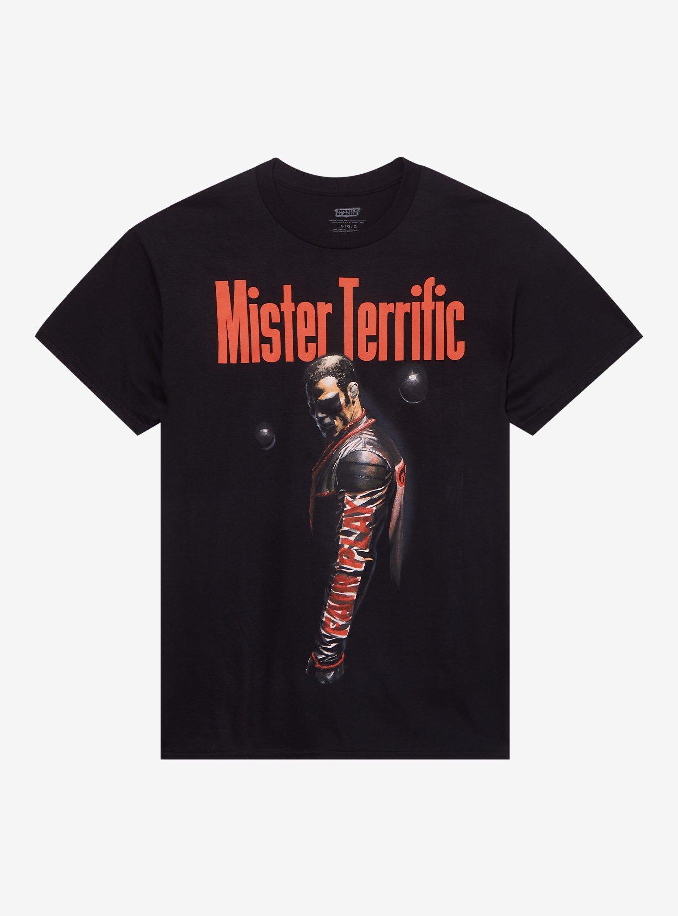 DC Comics Justice League Mister Terrific Portrait T-Shirt, , hi-res