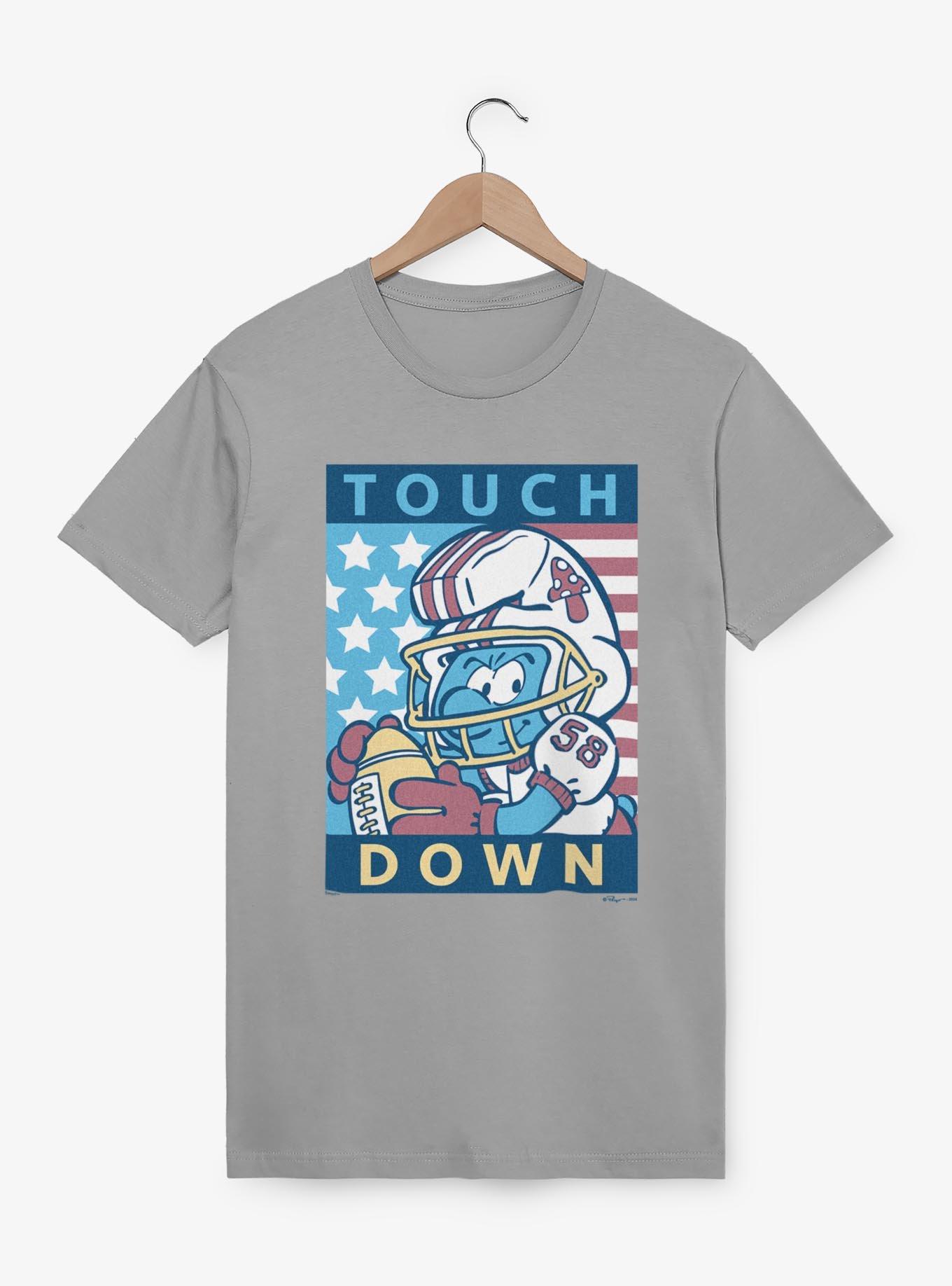 The Smurfs Smurf Touch Down T-Shirt, SILVER, hi-res