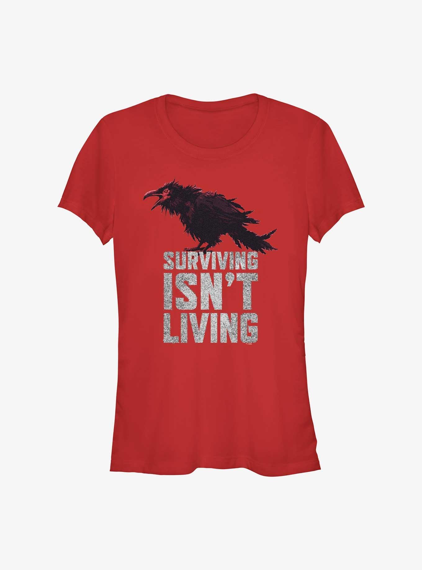 Days Gone Crow Quote Girls T-Shirt, , hi-res
