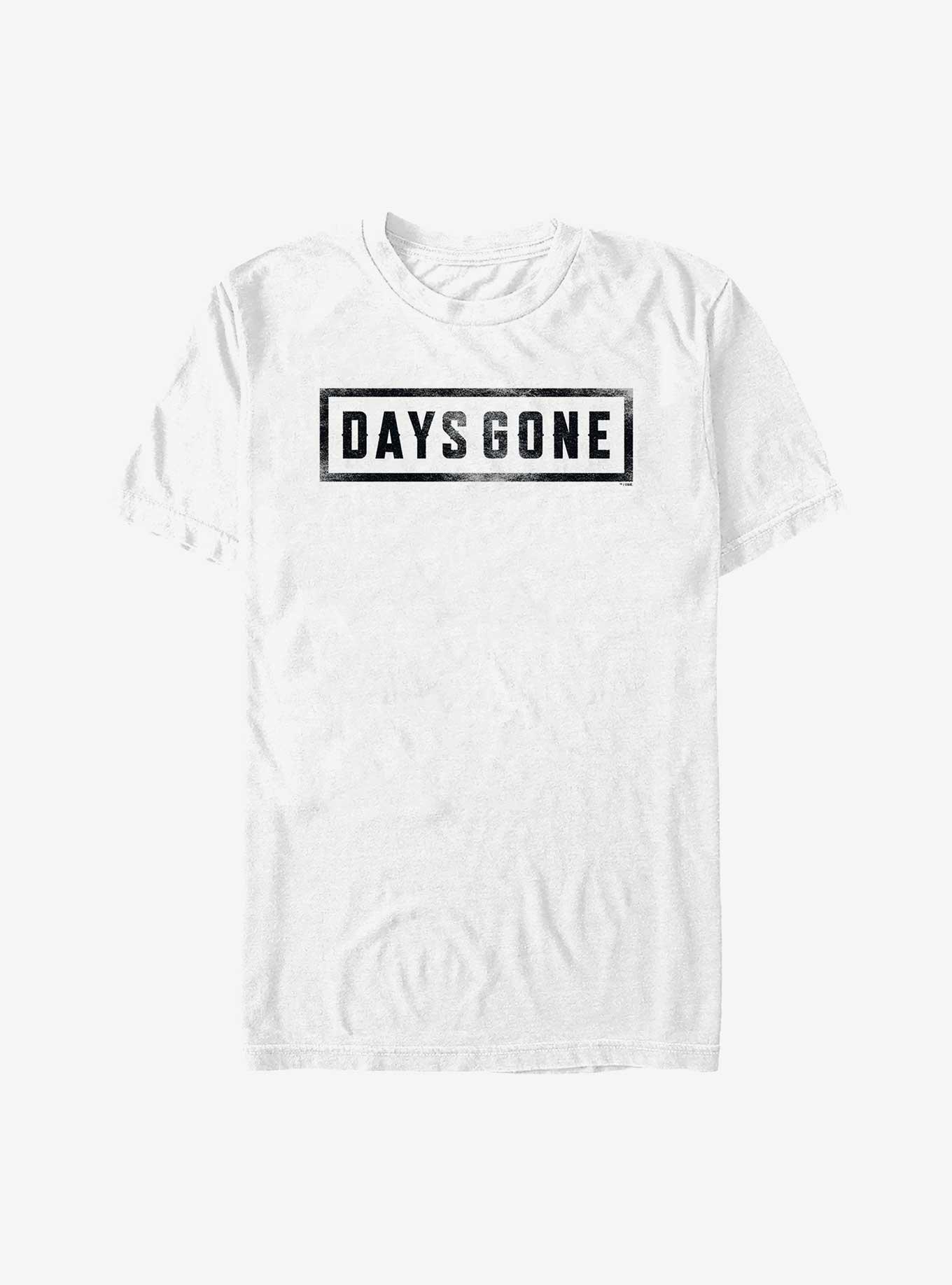 Days Gone Logo T-Shirt, WHITE, hi-res