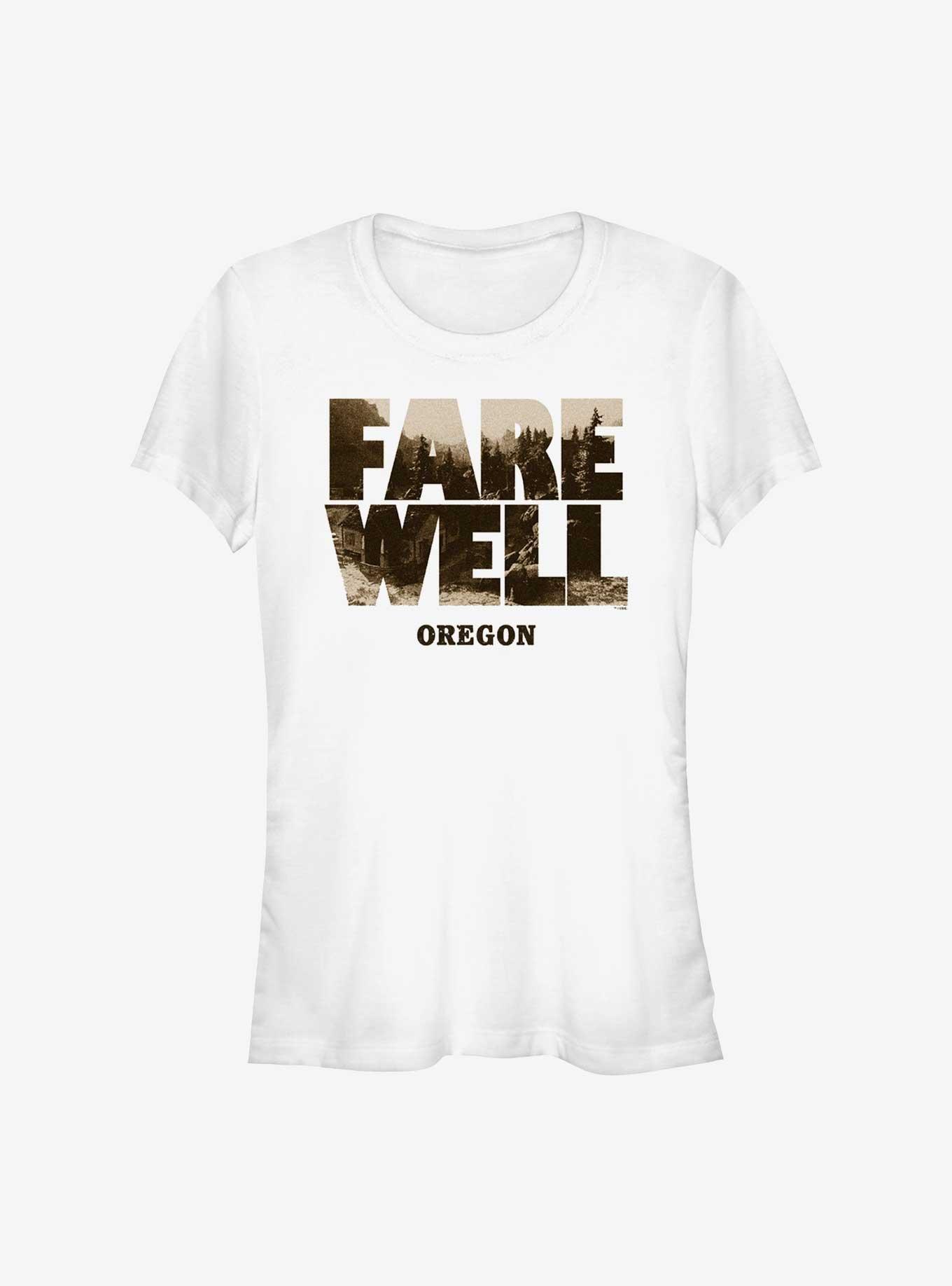 Days Gone Farewell Oregon Girls T-Shirt, WHITE, hi-res