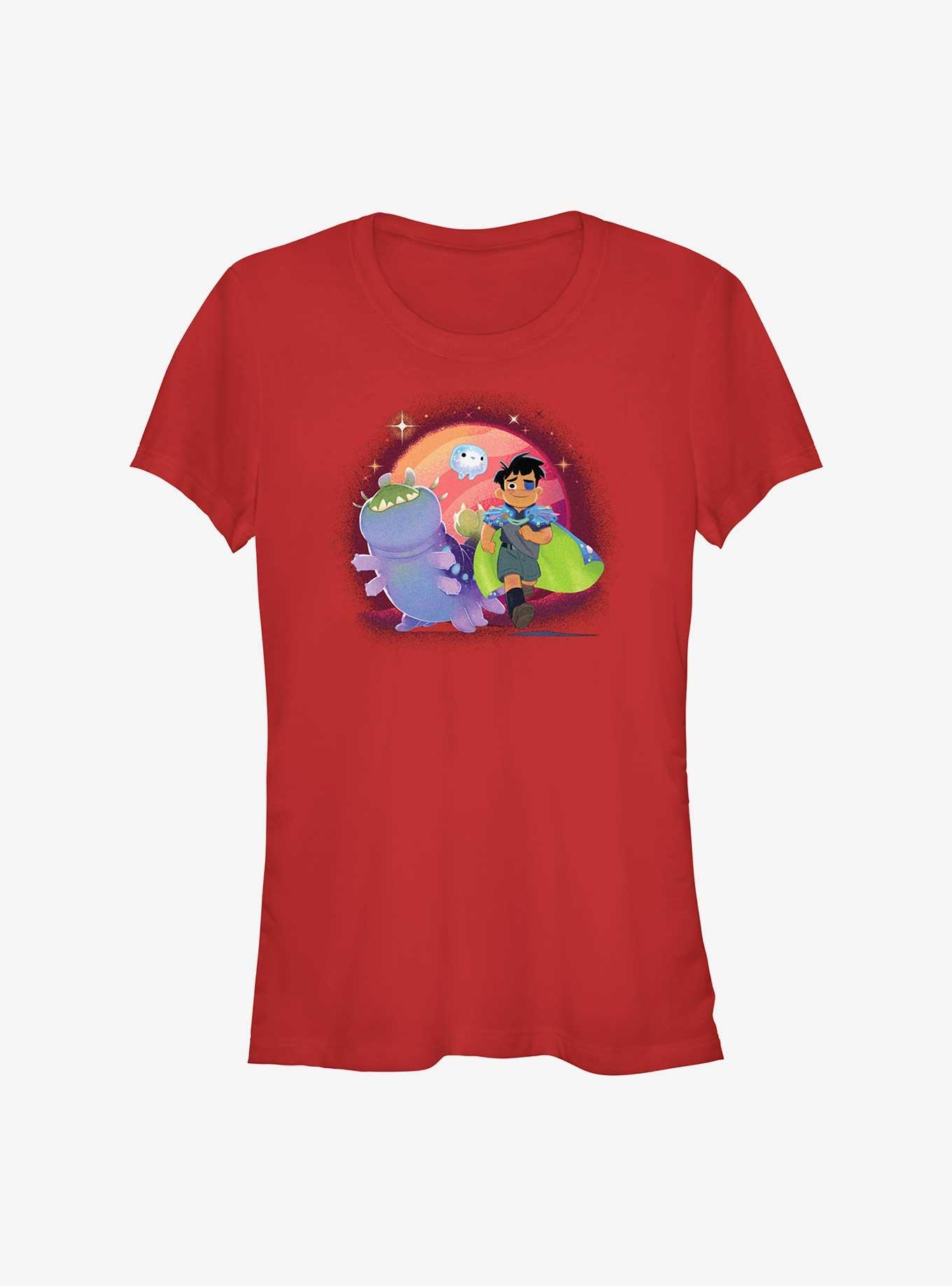 Disney Pixar Elio And Friends Girl T-Shirt, RED, hi-res
