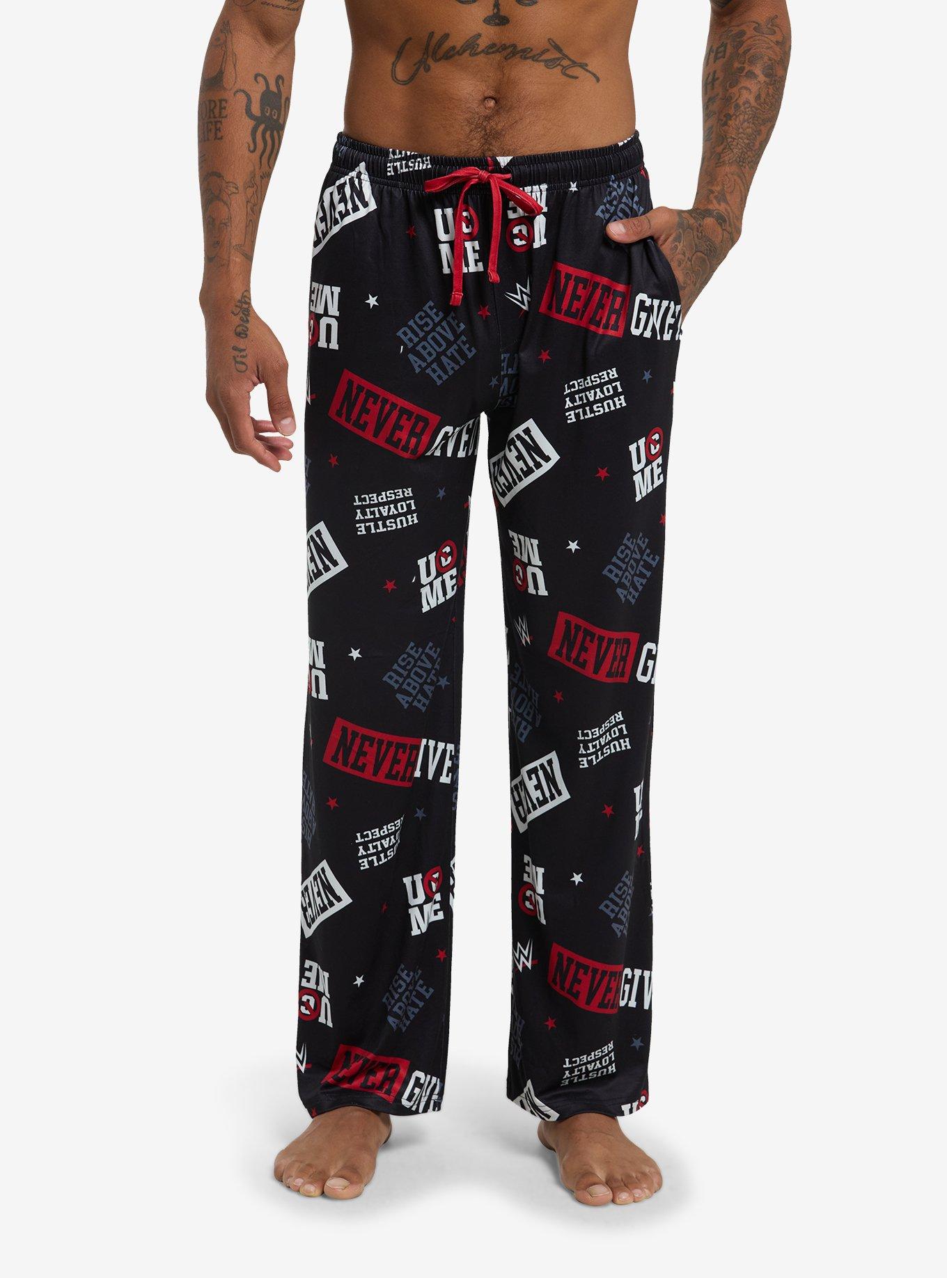 WWE John Cena Quotes Pajama Pants, , hi-res