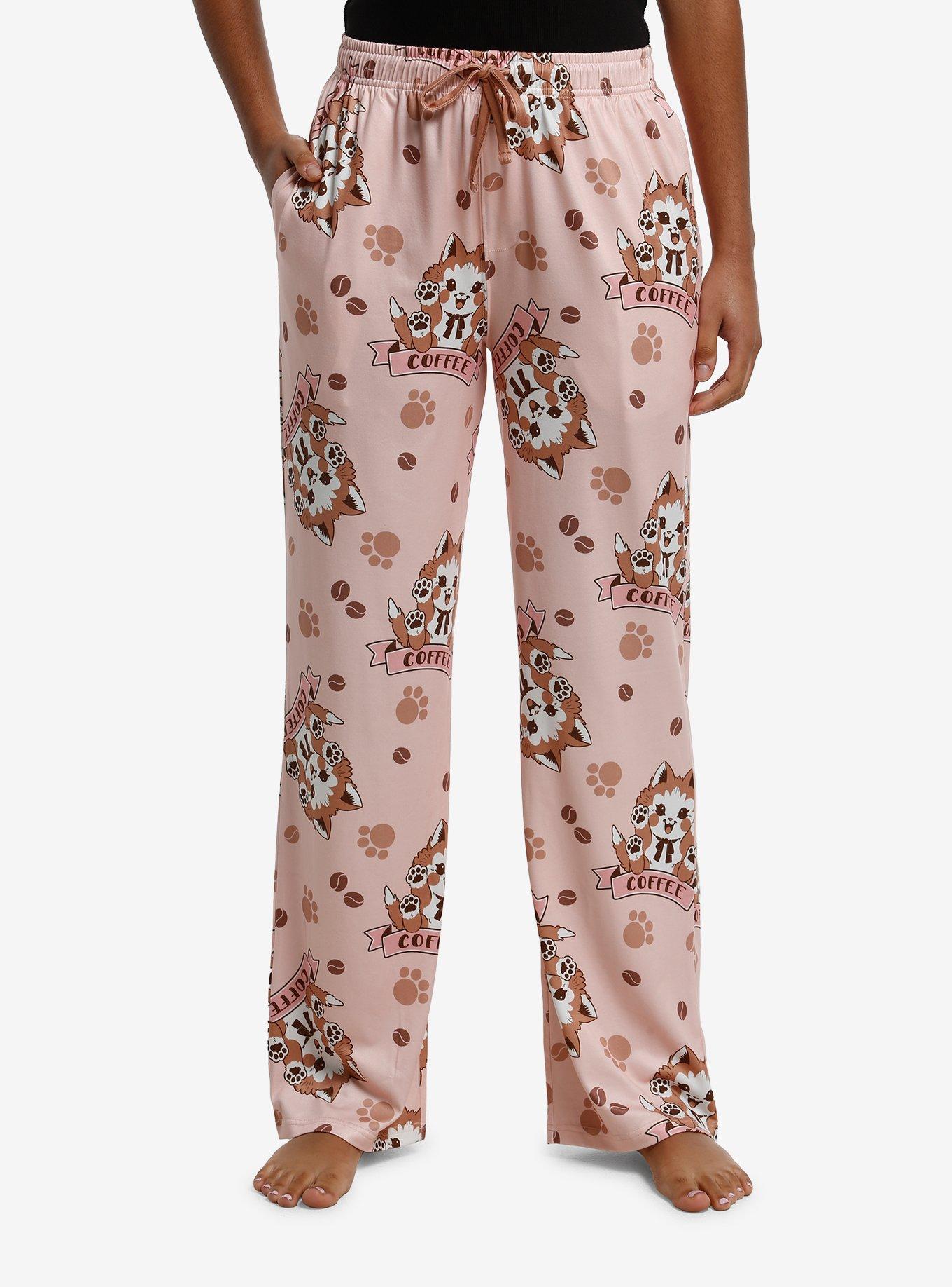 Cat Toby Beans Girls Pajama Pants By Samantha Whitten, , hi-res