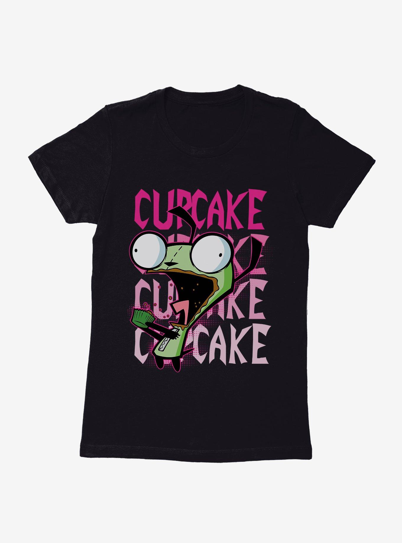 Invader Zim Cupcake Cupcake Cupcake Cupcake GIR Womens T-Shirt, , hi-res