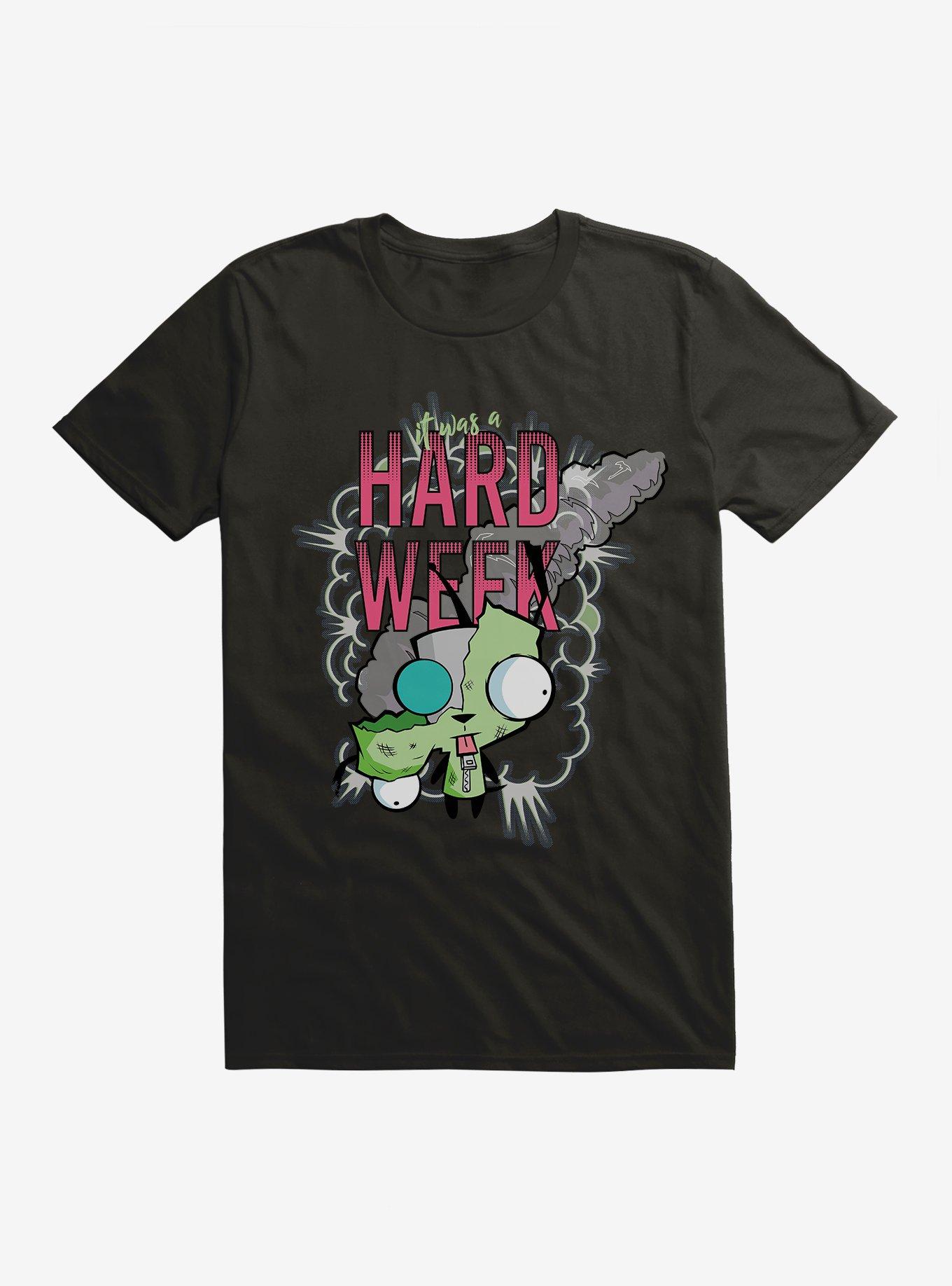Invader Zim Hard Week GIR T-Shirt, , hi-res