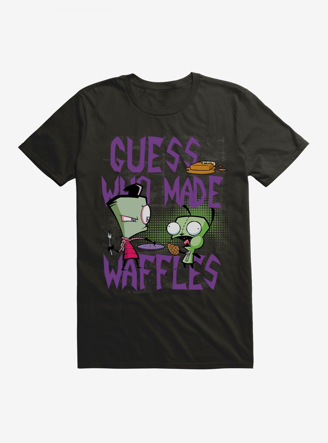 Invader Zim Guess Who Made Waffles T-Shirt, , hi-res