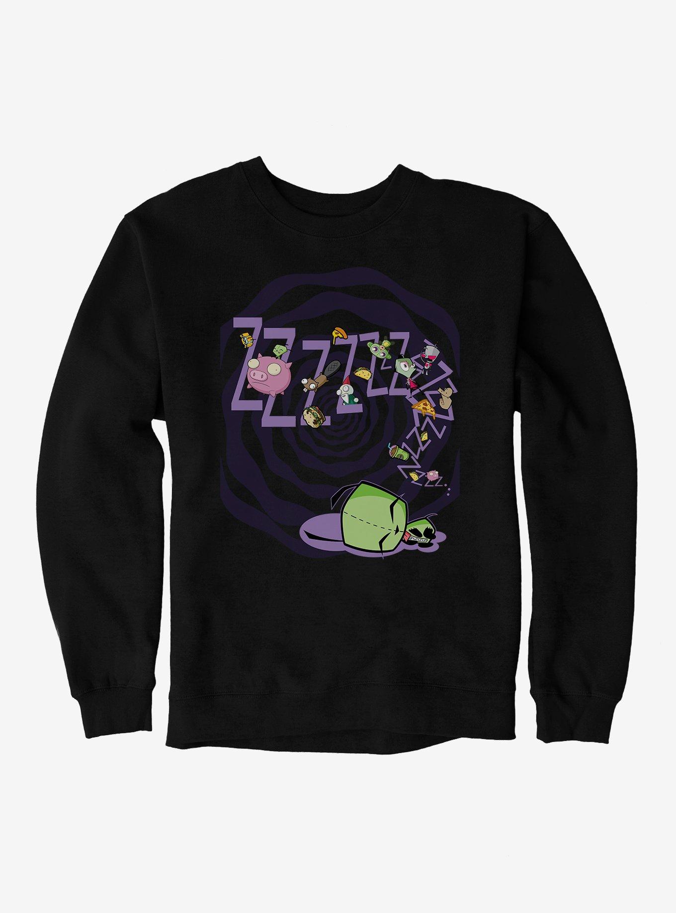 Invader Zim GIR Dreams Sweatshirt, BLACK, hi-res